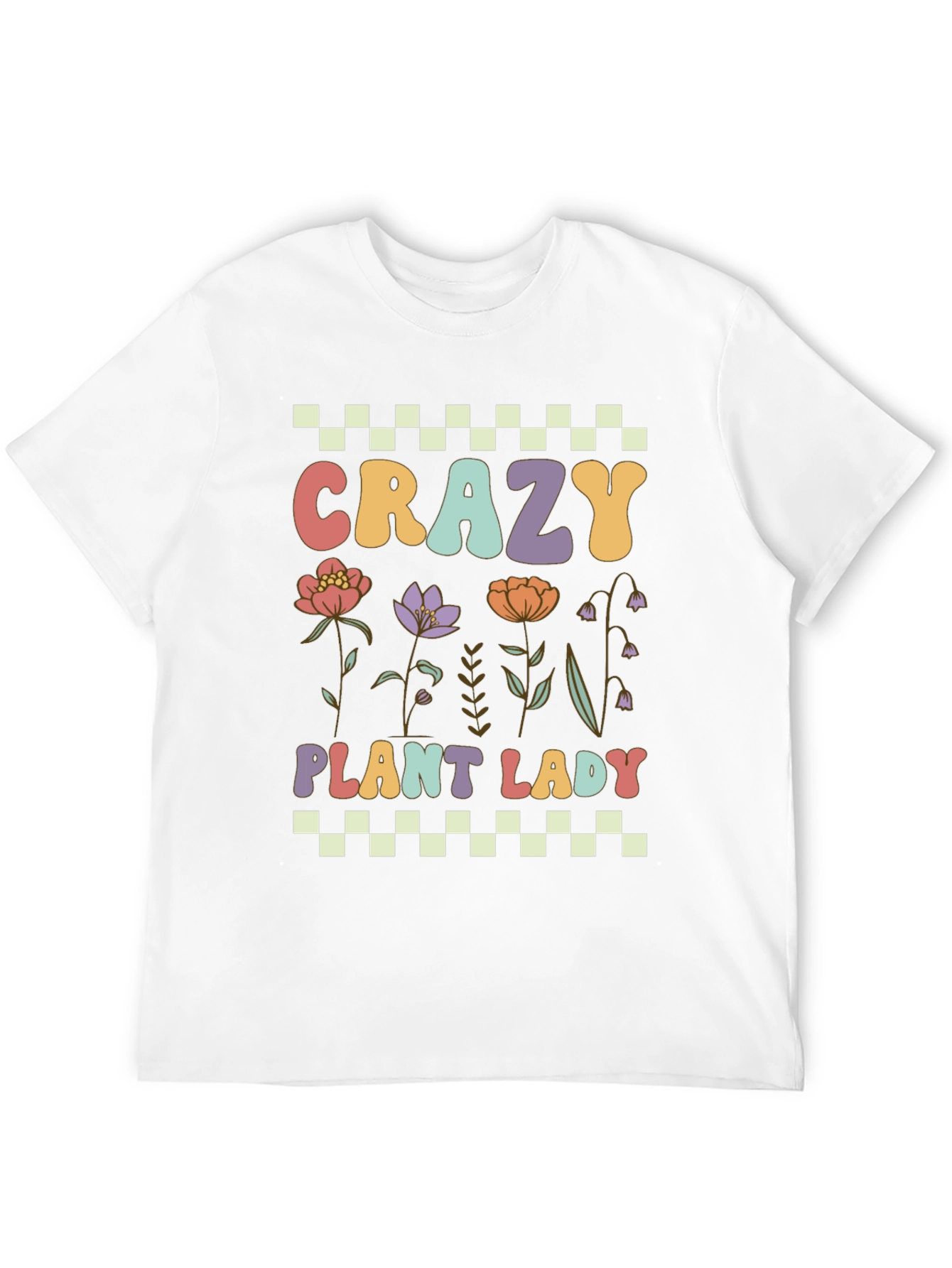 Crazy Plant Lady T-Shirt: Floral Design