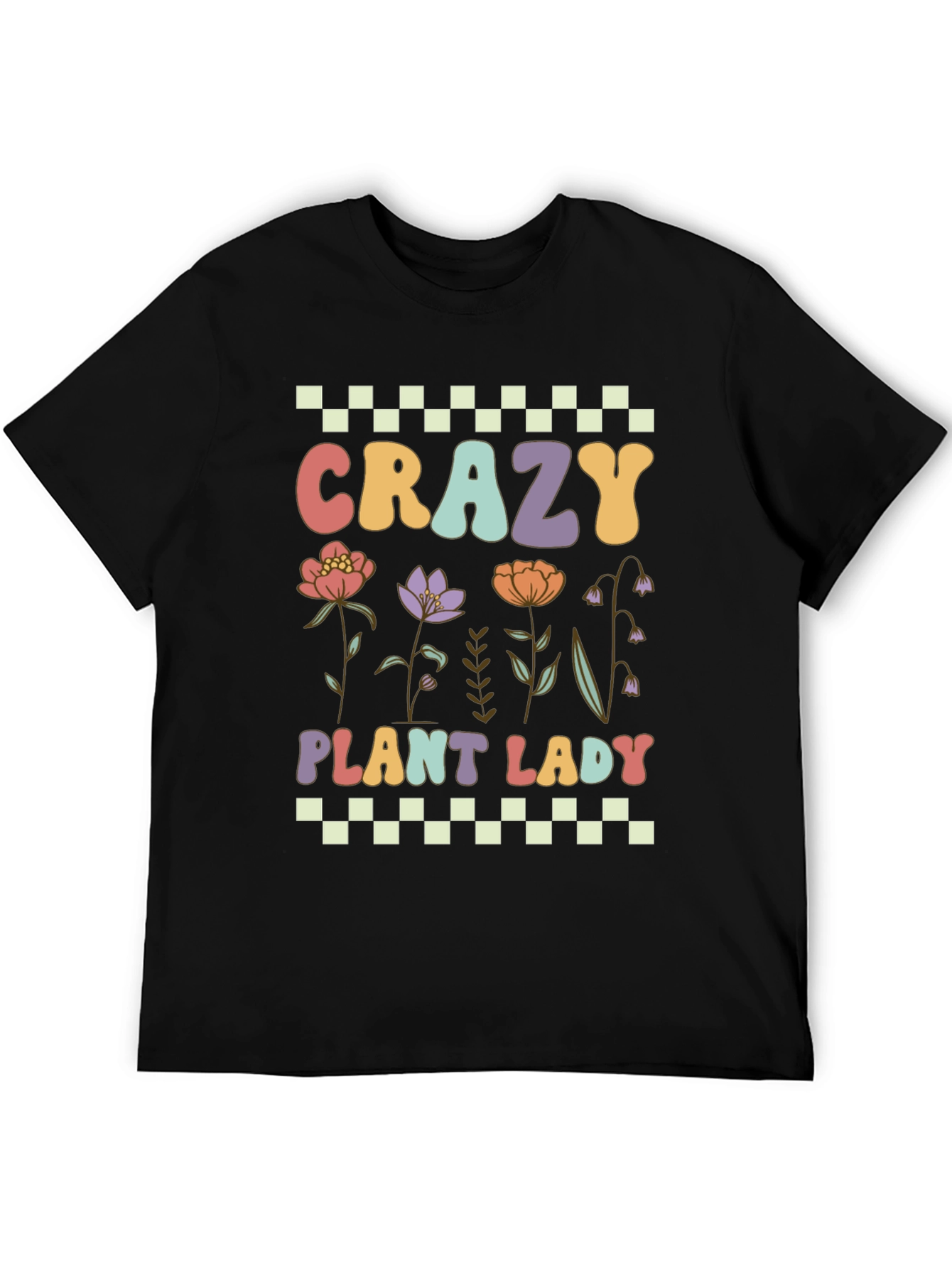 Crazy Plant Lady T-Shirt: Floral Design