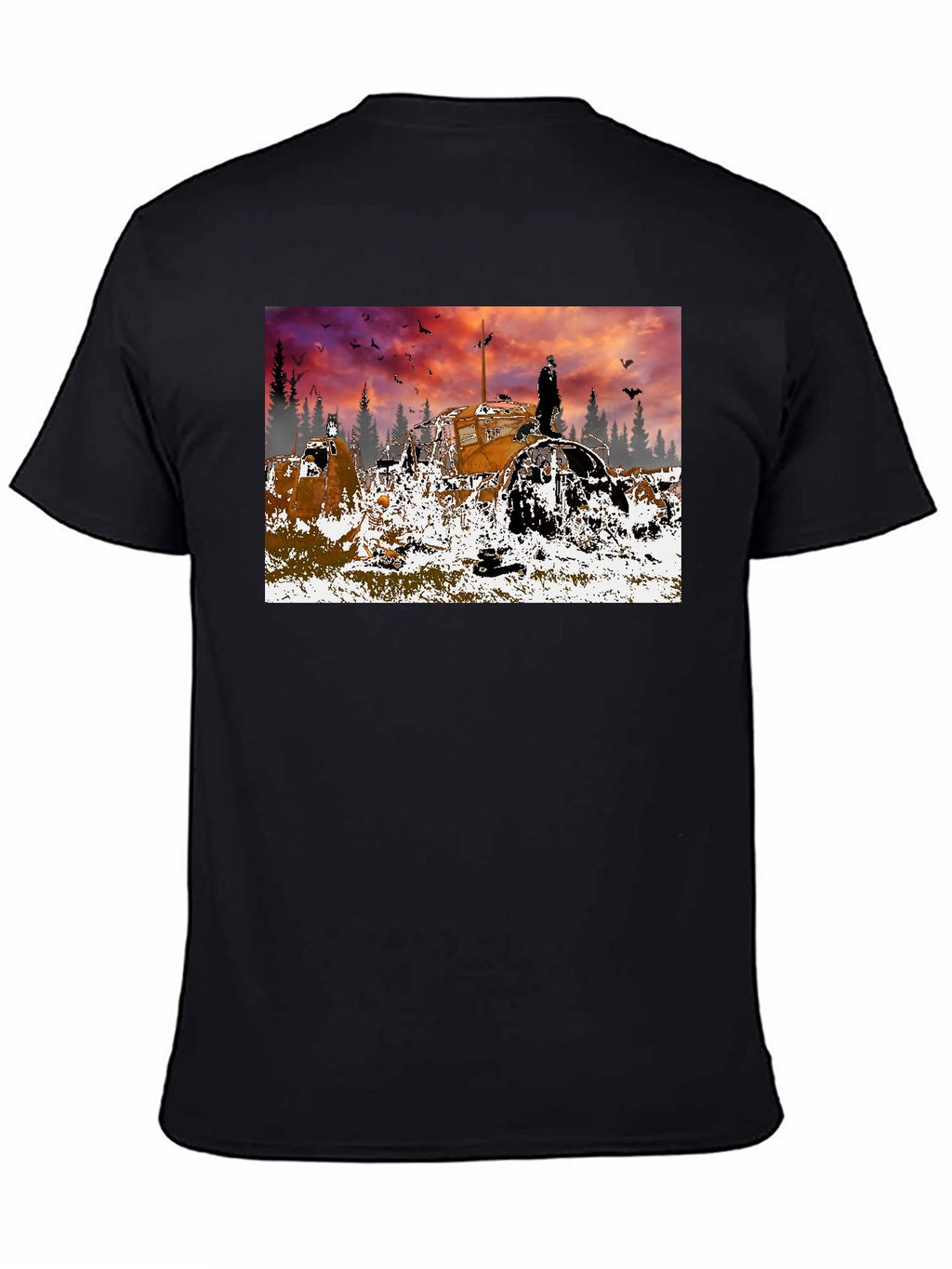 Apocalyptic Tractor T-Shirt