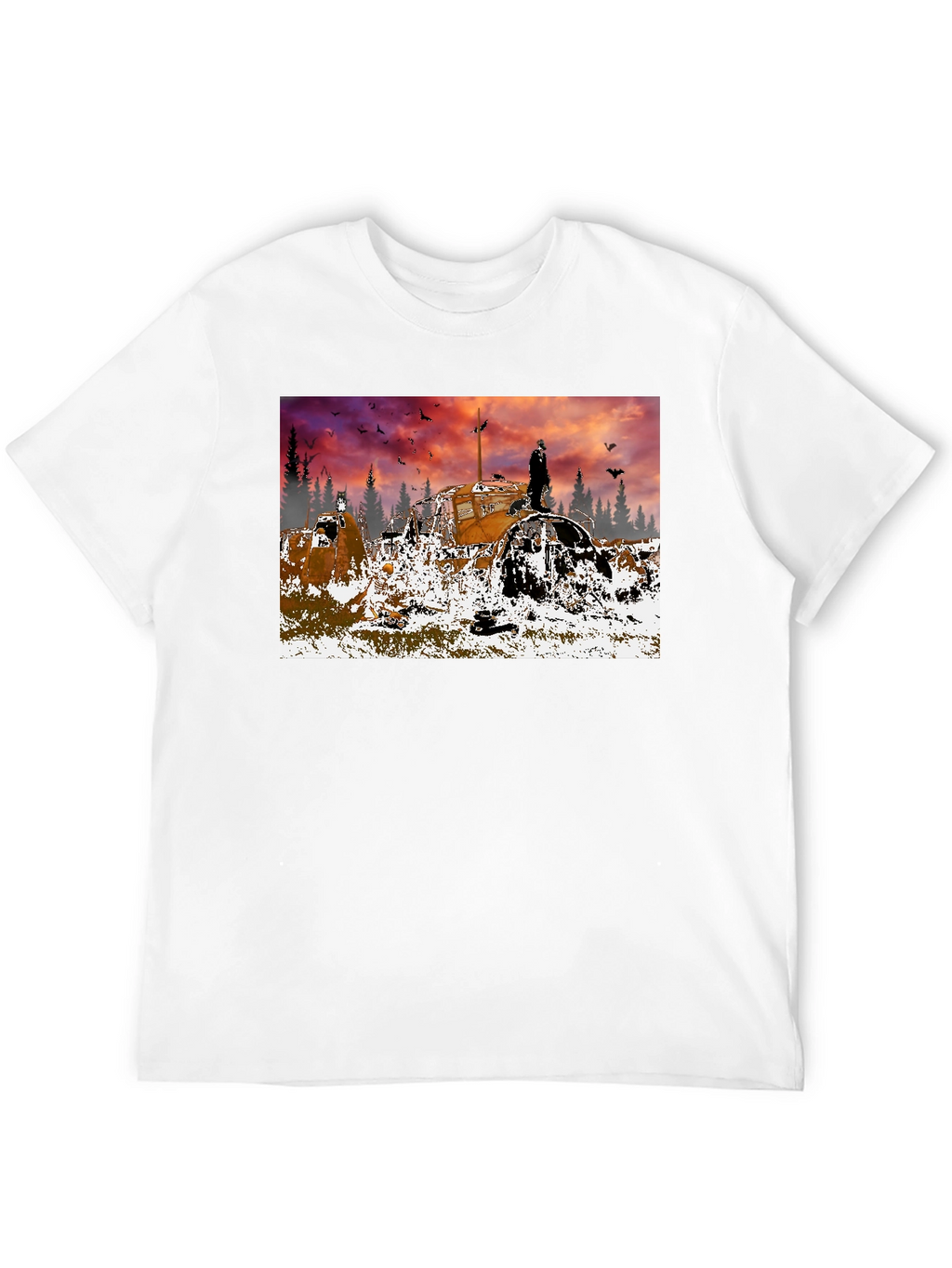 Apocalyptic Tractor T-Shirt