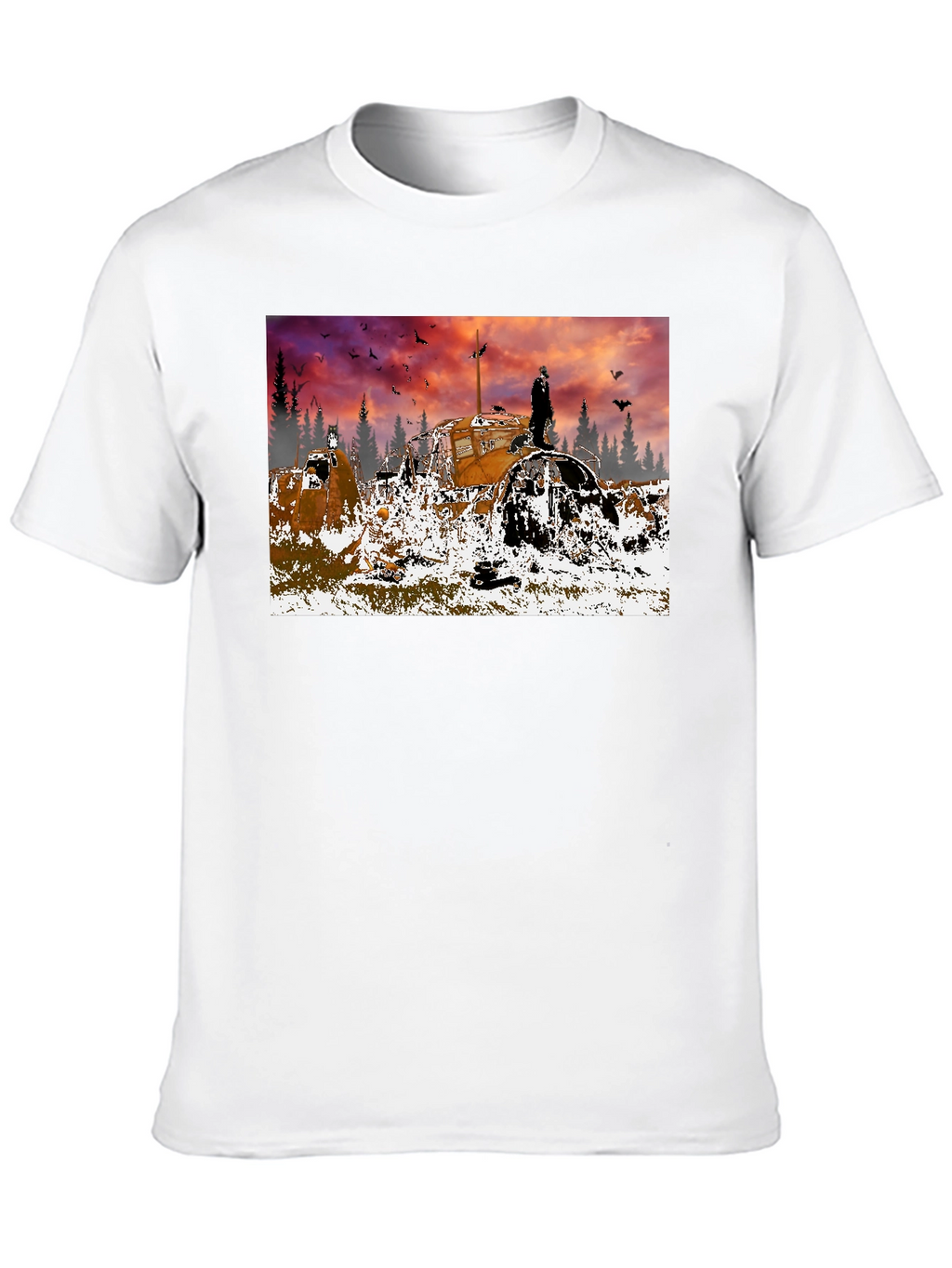 Apocalyptic Tractor T-Shirt
