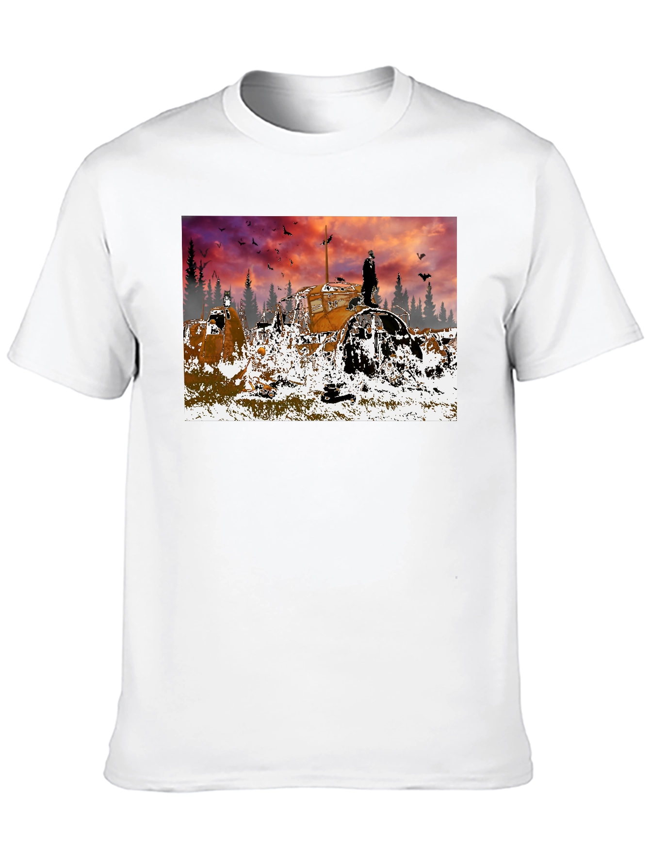 Apocalyptic Tractor T-Shirt