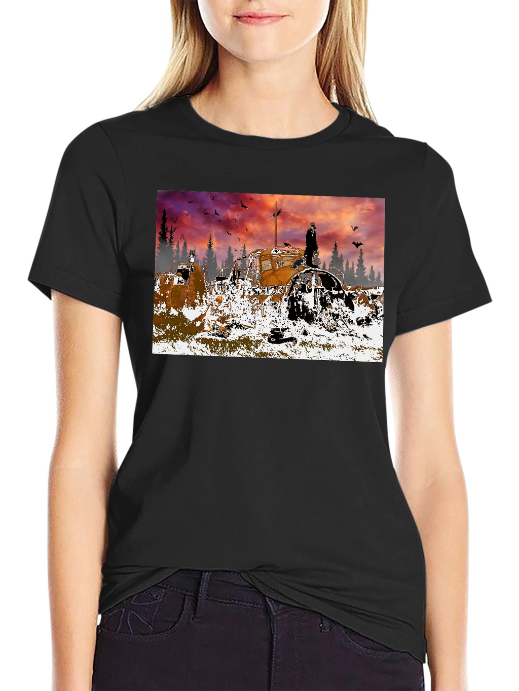 Apocalyptic Tractor T-Shirt