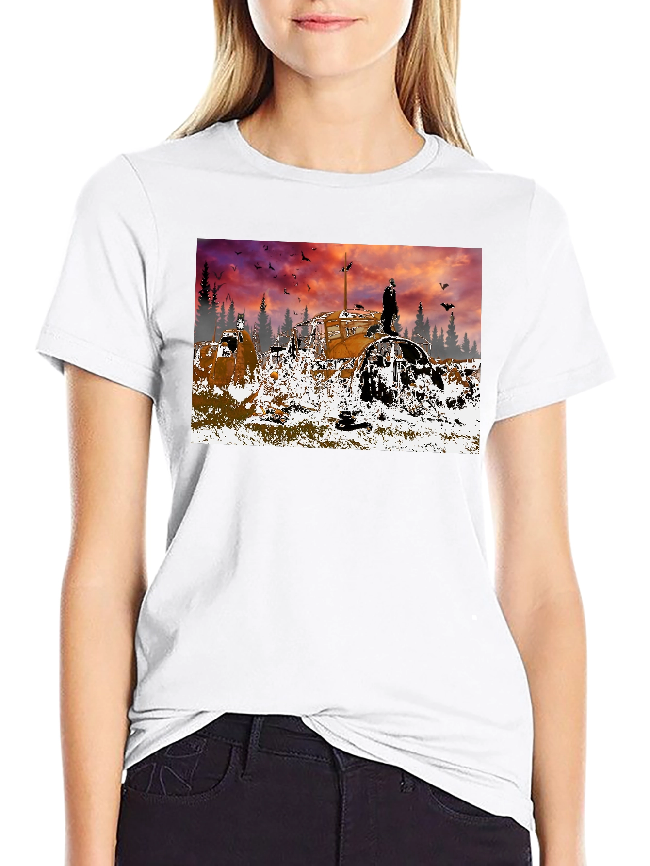 Apocalyptic Tractor T-Shirt
