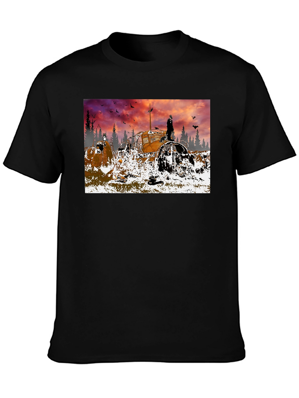Apocalyptic Tractor T-Shirt