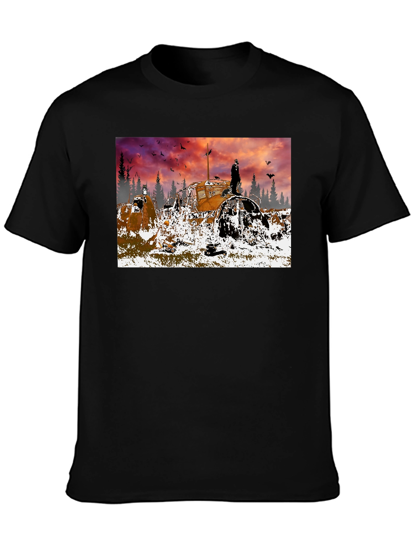 Apocalyptic Tractor T-Shirt