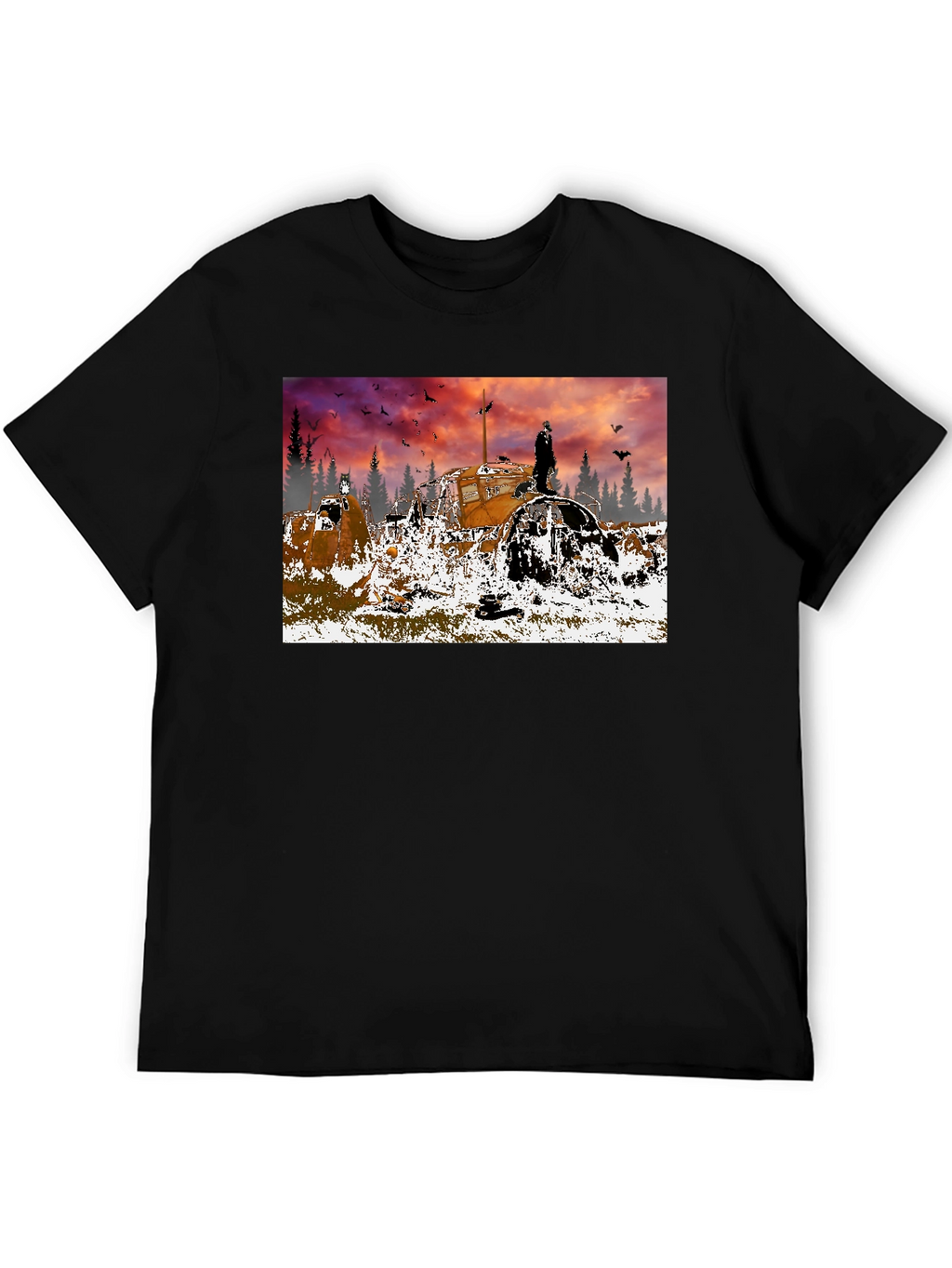 Apocalyptic Tractor T-Shirt