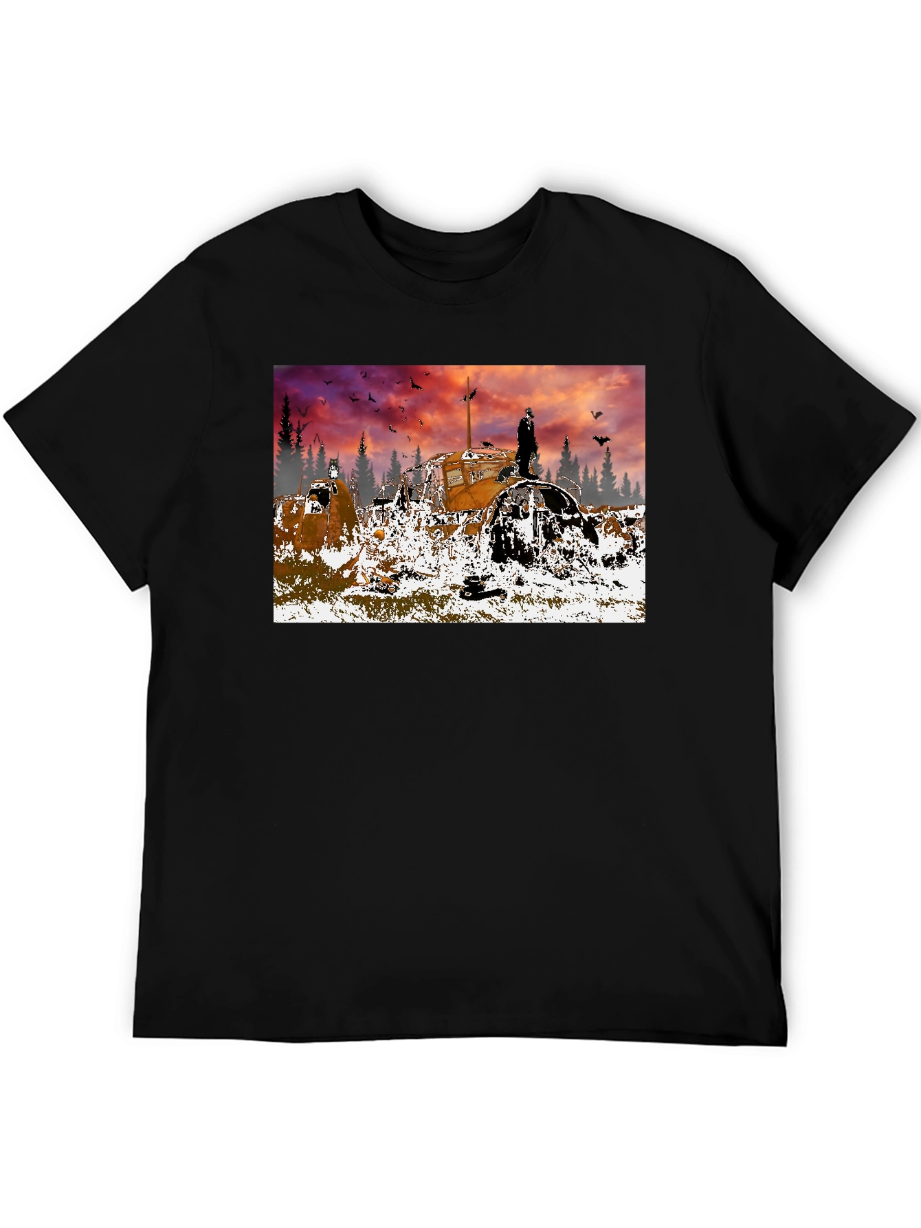 Apocalyptic Tractor T-Shirt