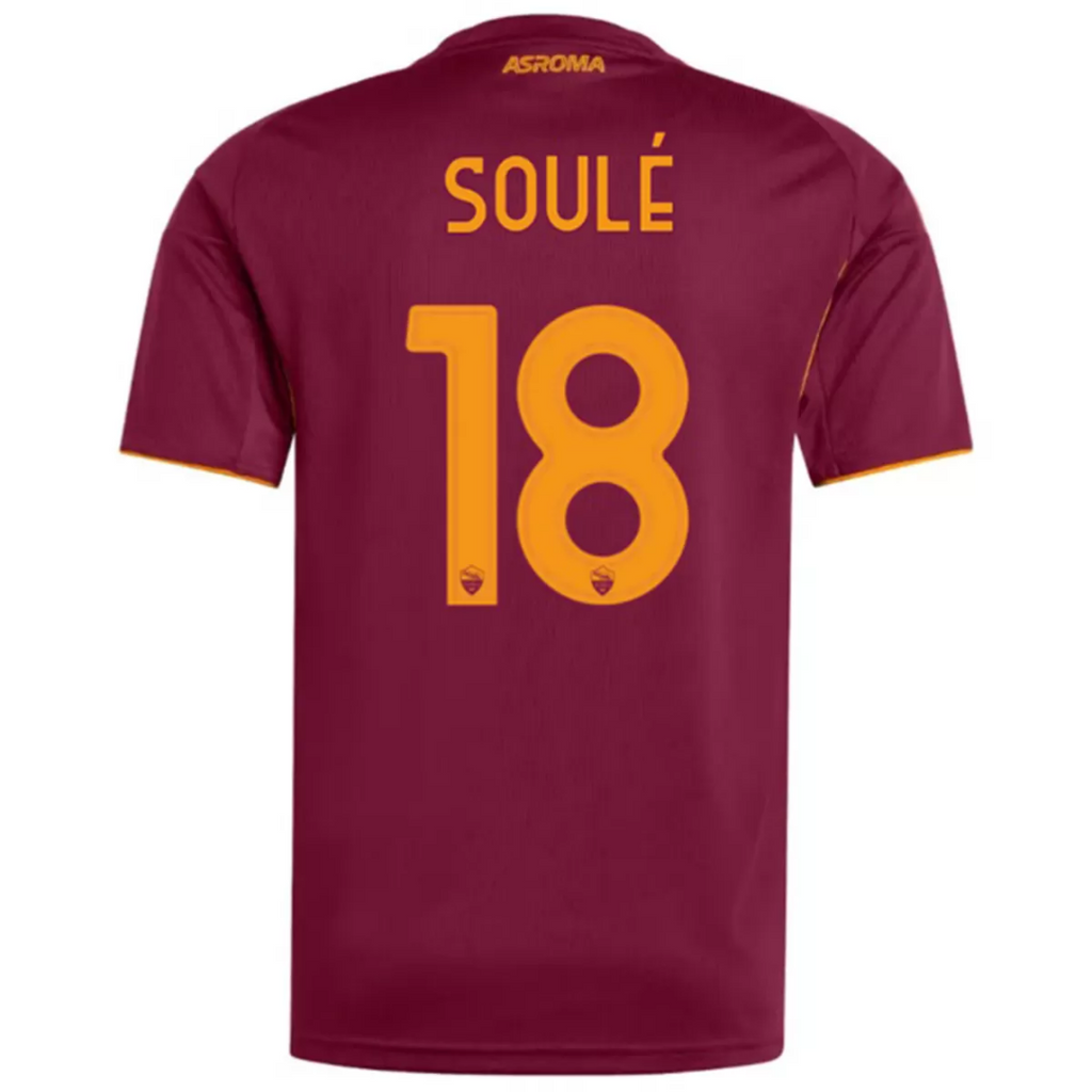 SOULÉ #18 AS Roma Home Jersey 2025/26