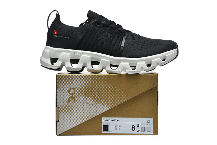 On Running Cloudswift 4 Sneakers Black|White