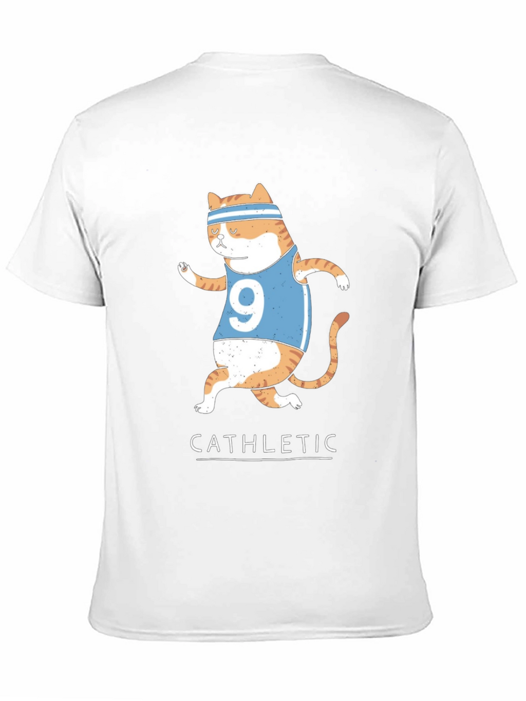 Cat-hletic T-Shirt: Humorous Cat Running Design