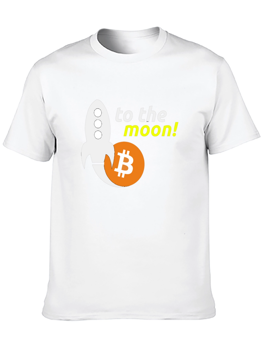 Bitcoin To The Moon Graphic Tee
