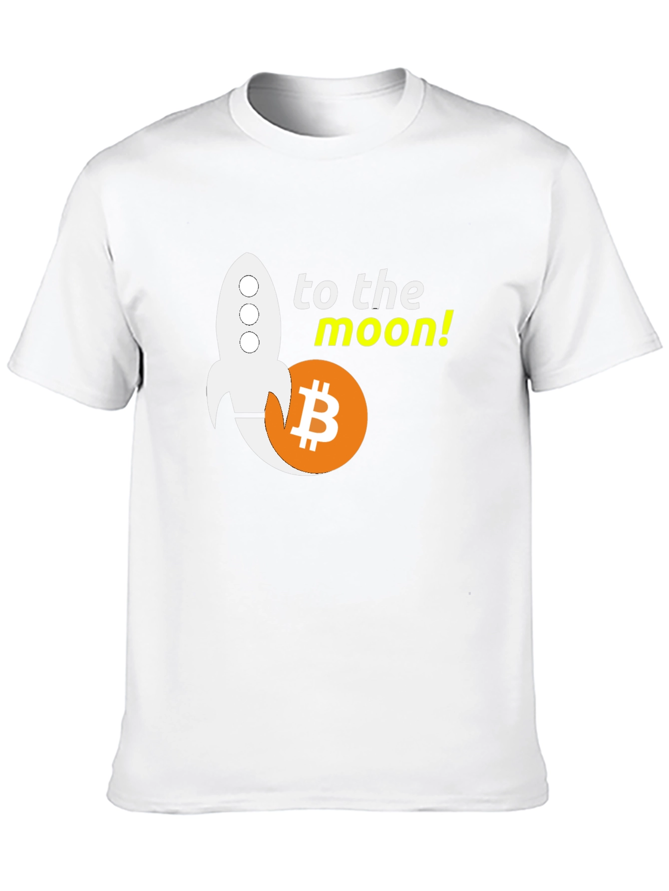 Bitcoin To The Moon Graphic Tee