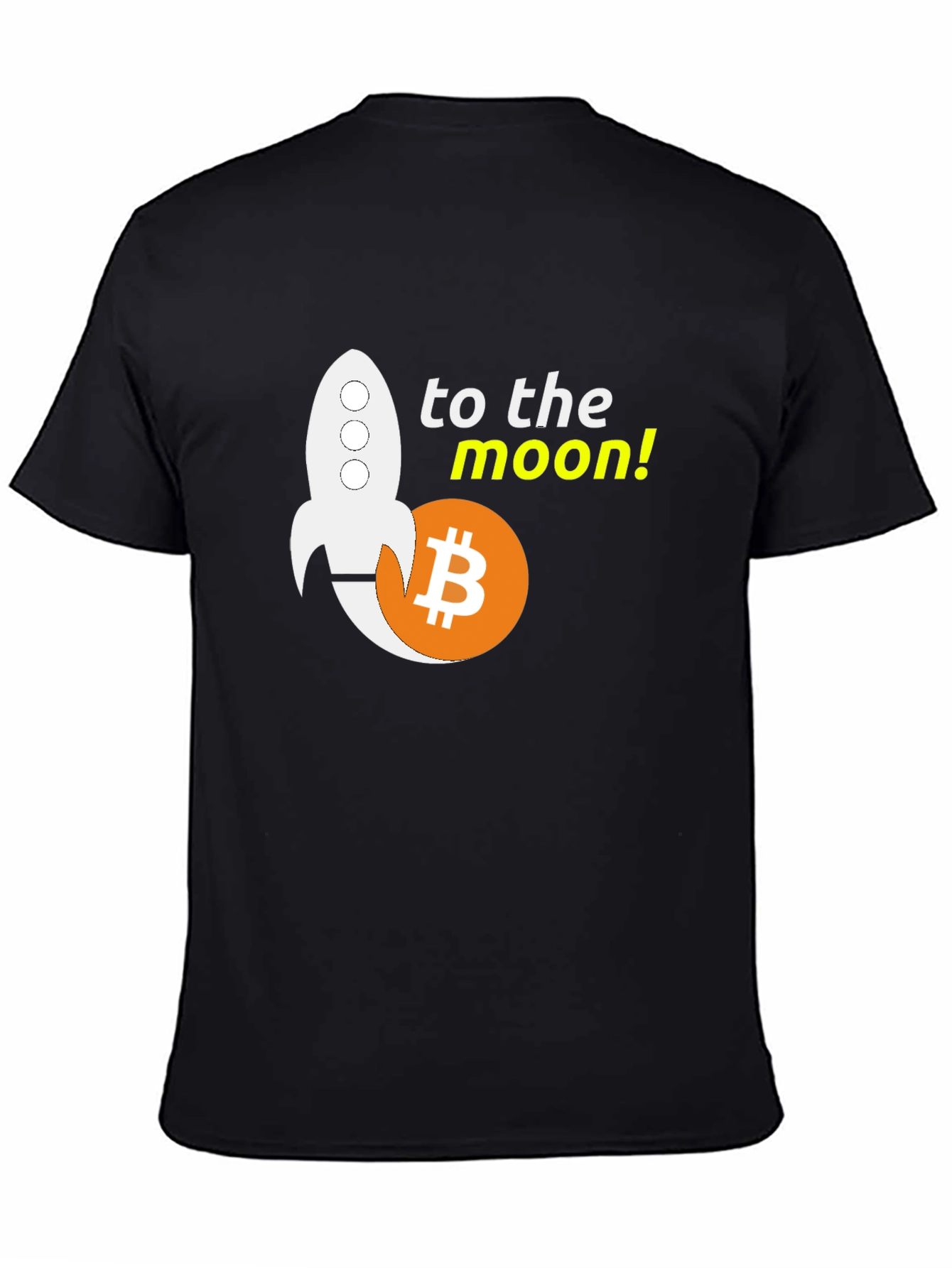 Bitcoin To The Moon Graphic Tee