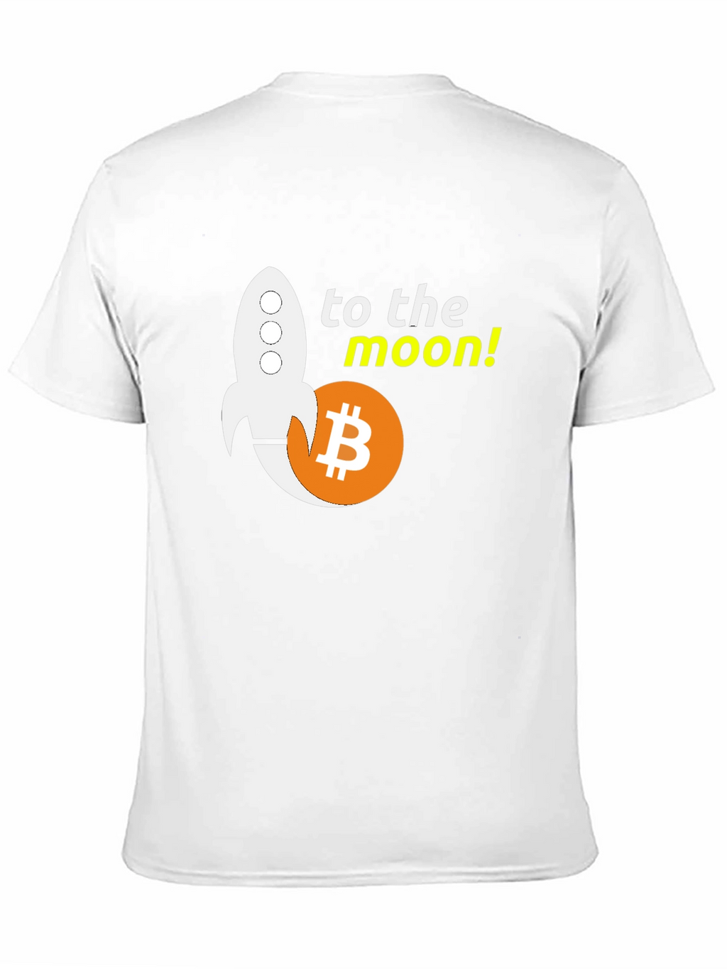 Bitcoin To The Moon Graphic Tee