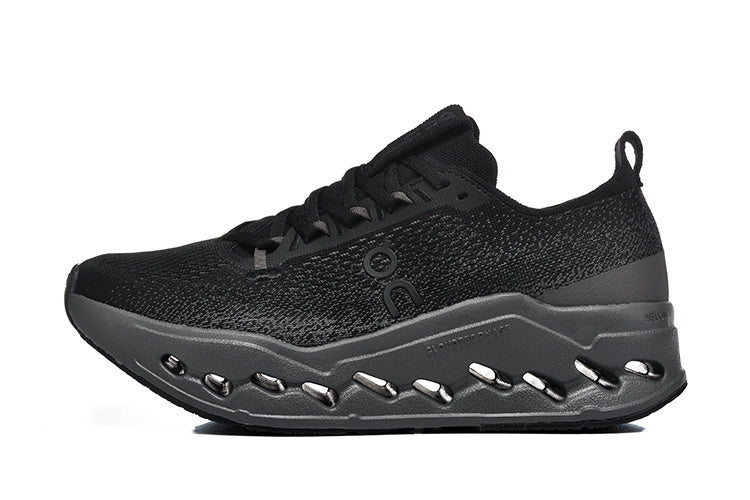 On Cloudsurfer Max Road-Running Shoes Black/Gray