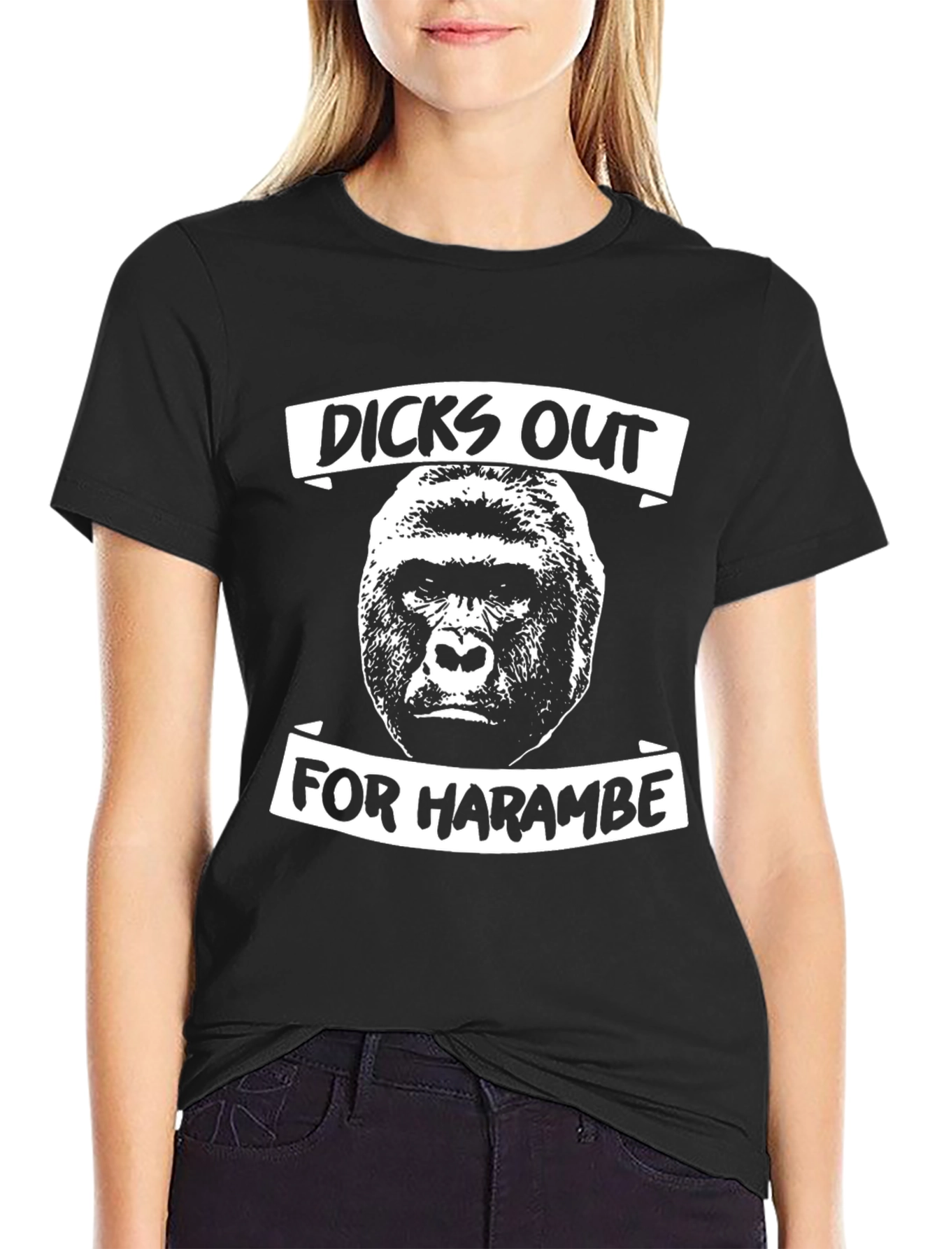Dicks Out For Harambe Graphic T-Shirt