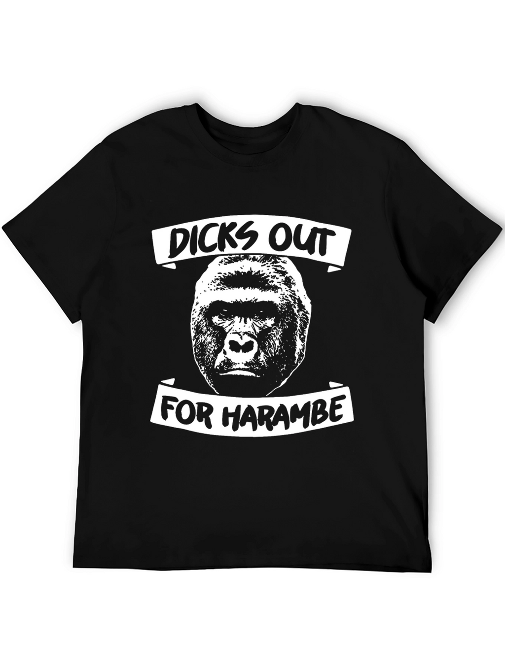 Dicks Out For Harambe Graphic T-Shirt