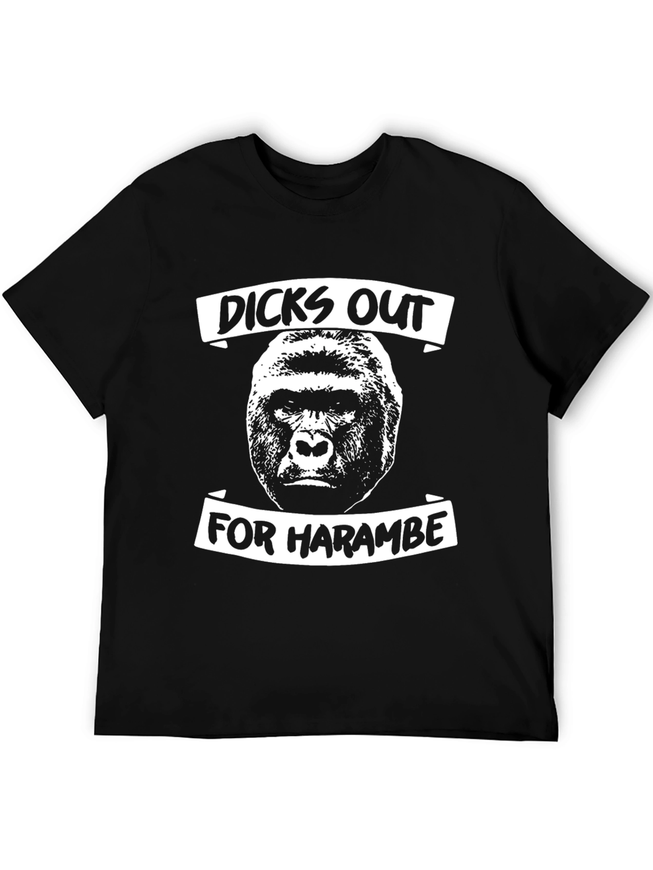 Dicks Out For Harambe Graphic T-Shirt