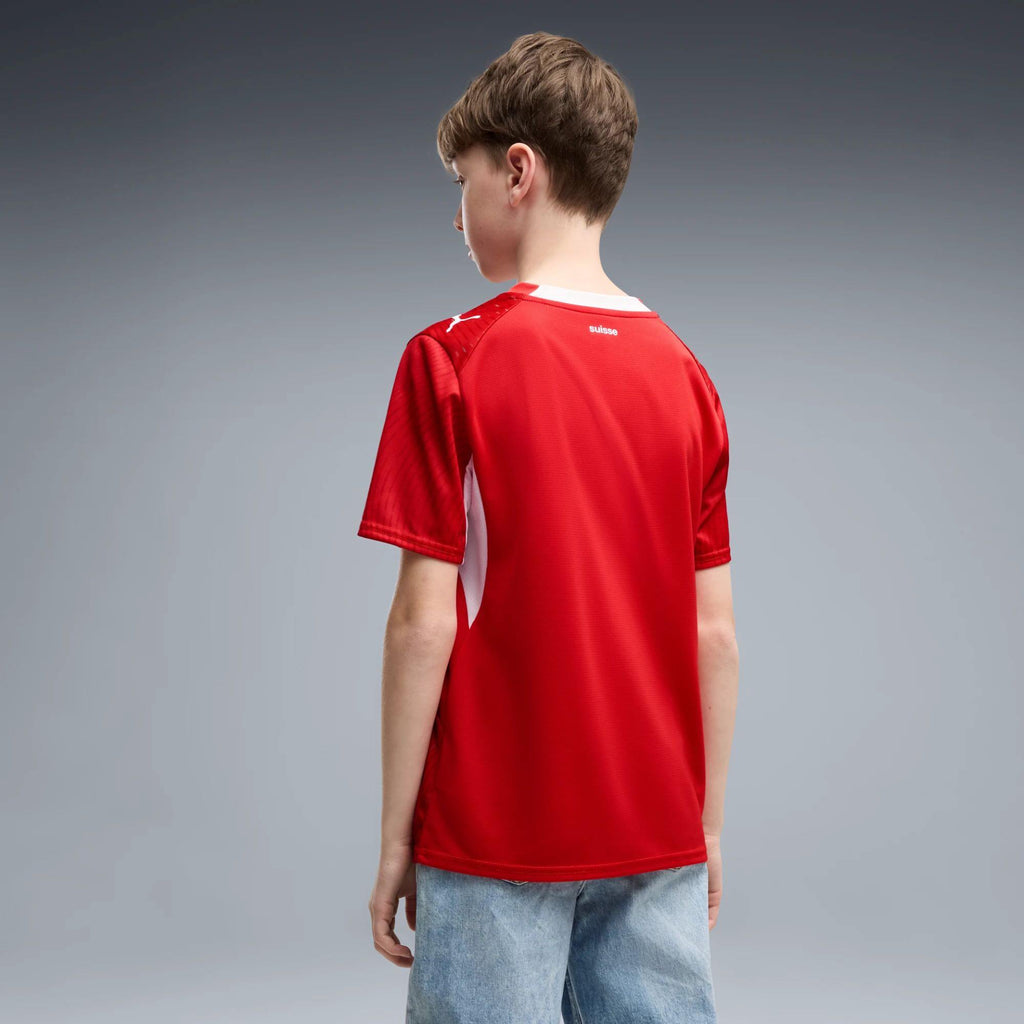 2026 Switzerland Youth Stadium Home Soccer Jersey