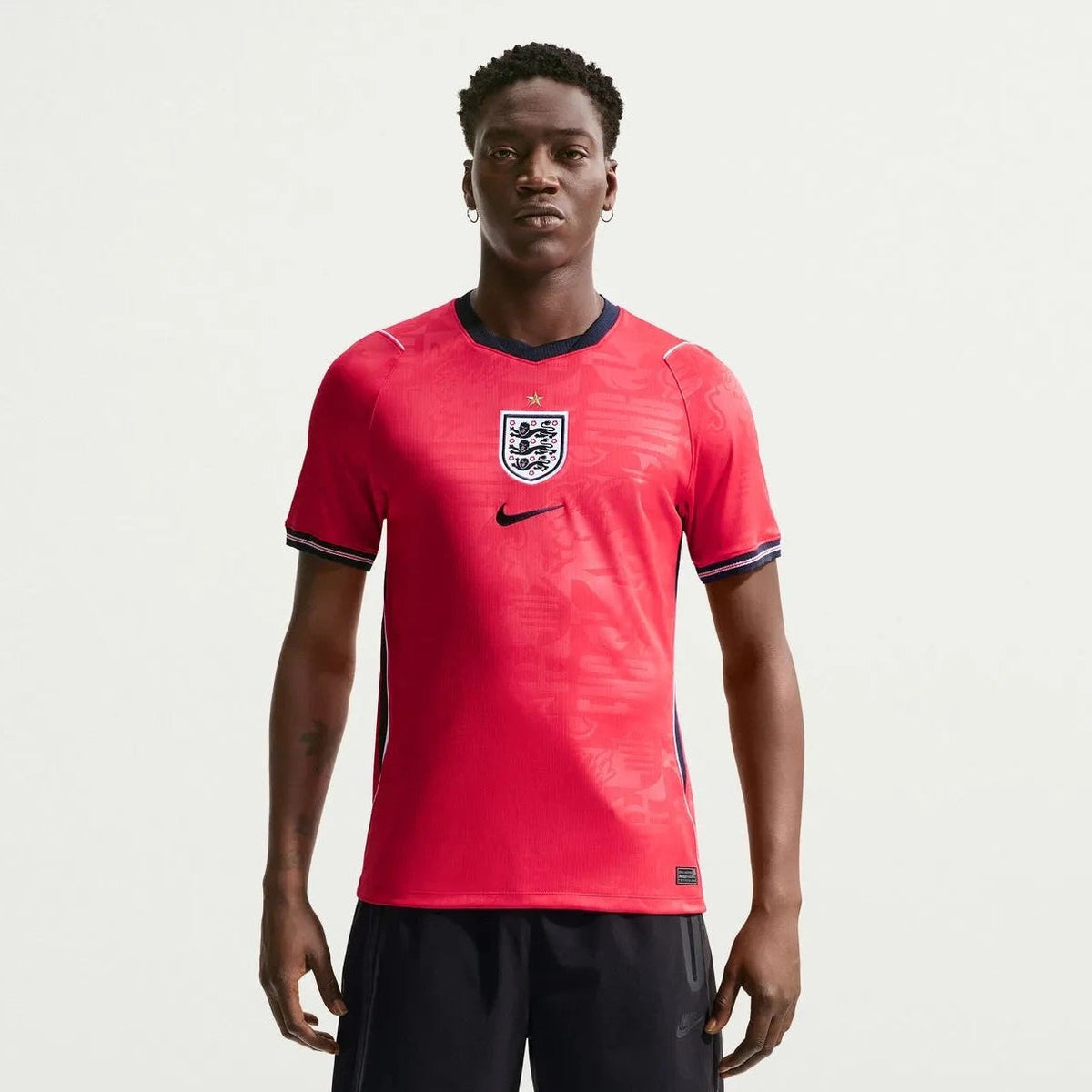 2026 England Men's Stadium Away Soccer Jersey (Custom)