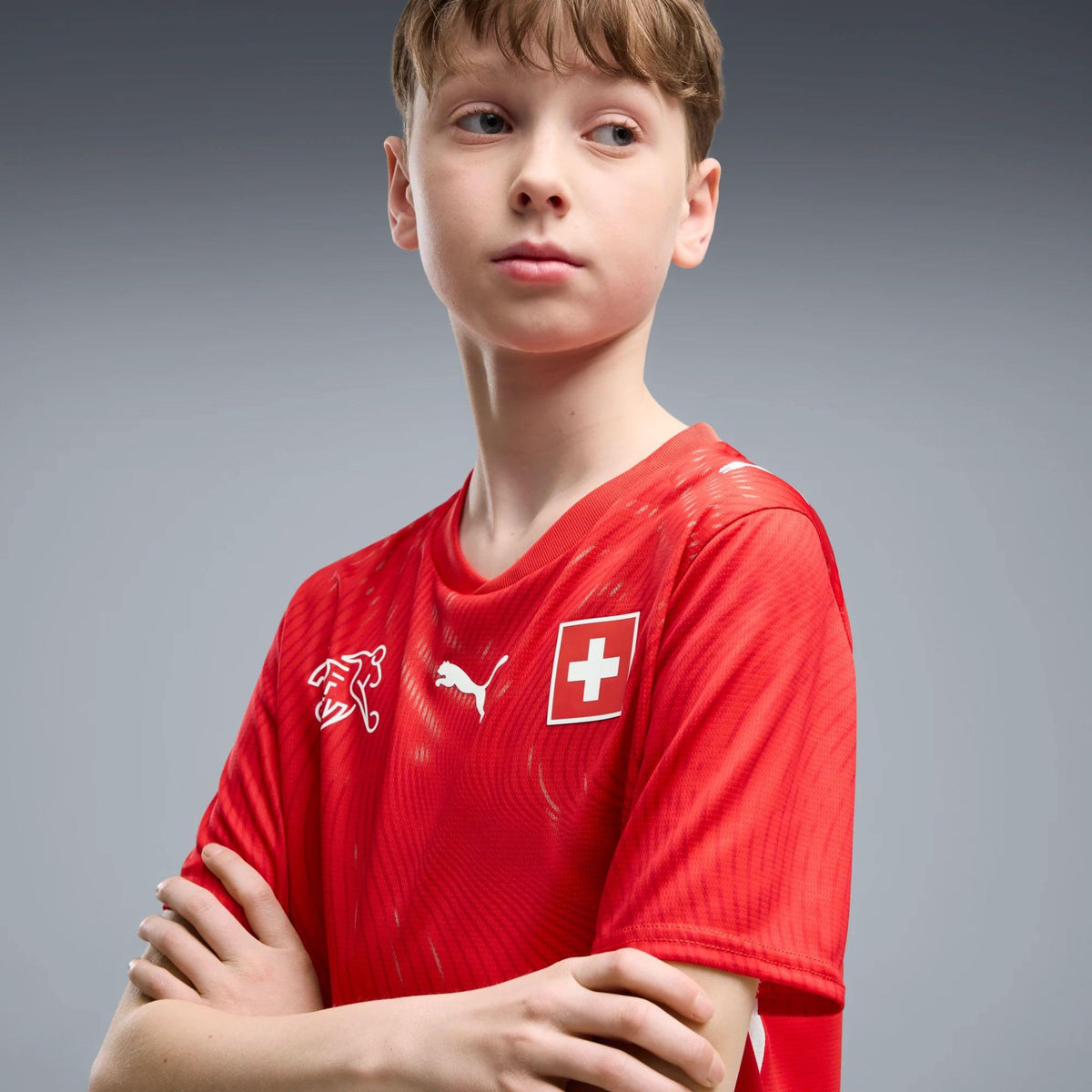 2026 Switzerland Youth Stadium Home Soccer Jersey