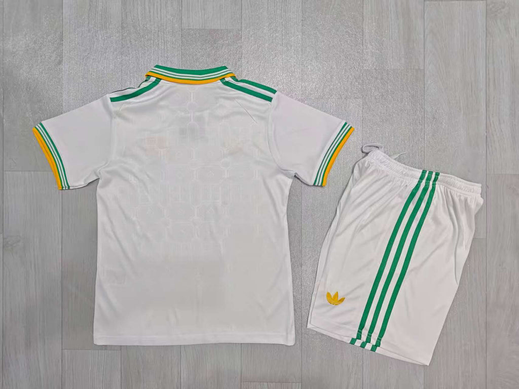 KIDS  AS Roma Retro Second Away Jersey & Shorts Set