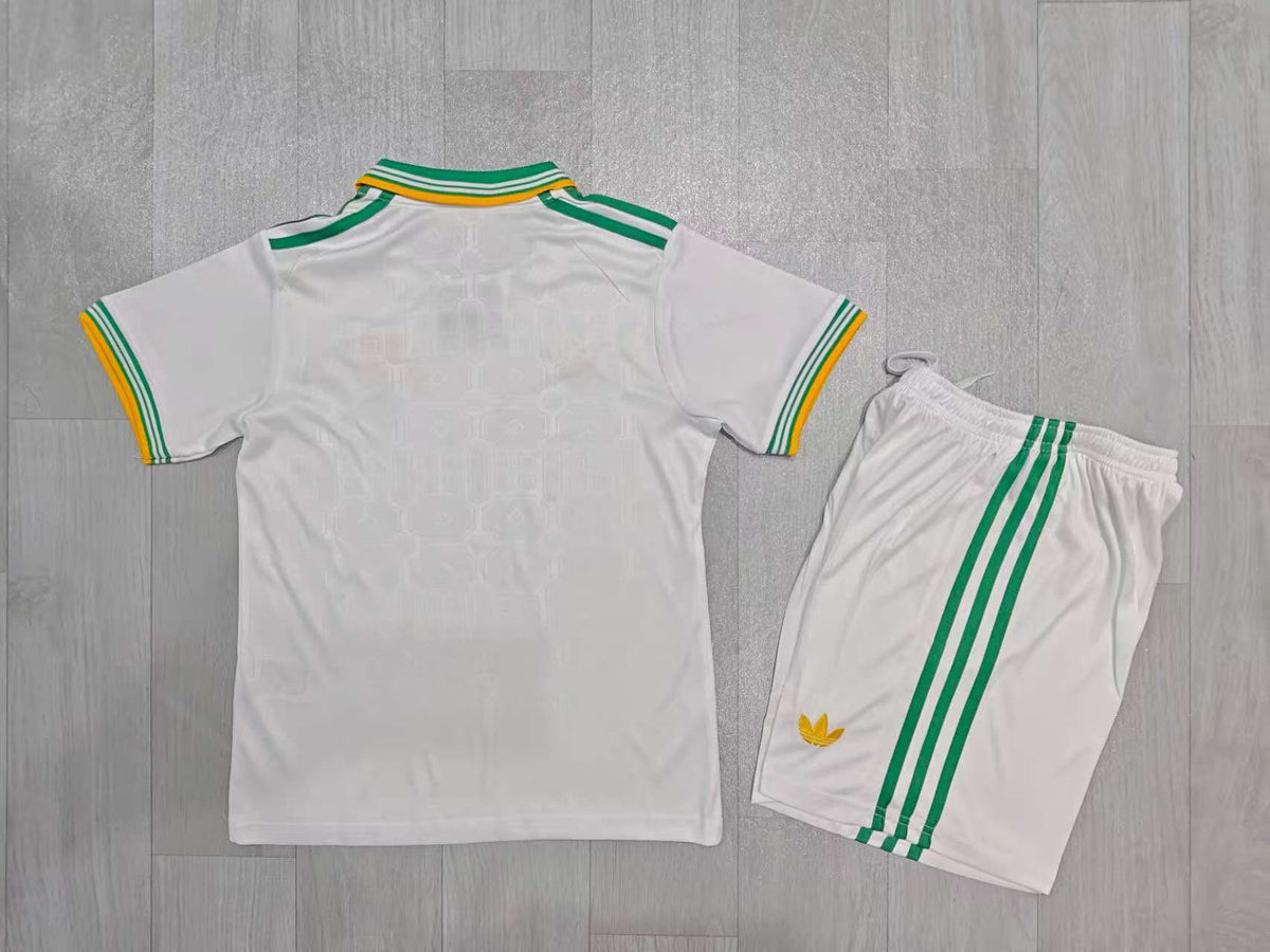 KIDS  AS Roma Retro Second Away Jersey & Shorts Set