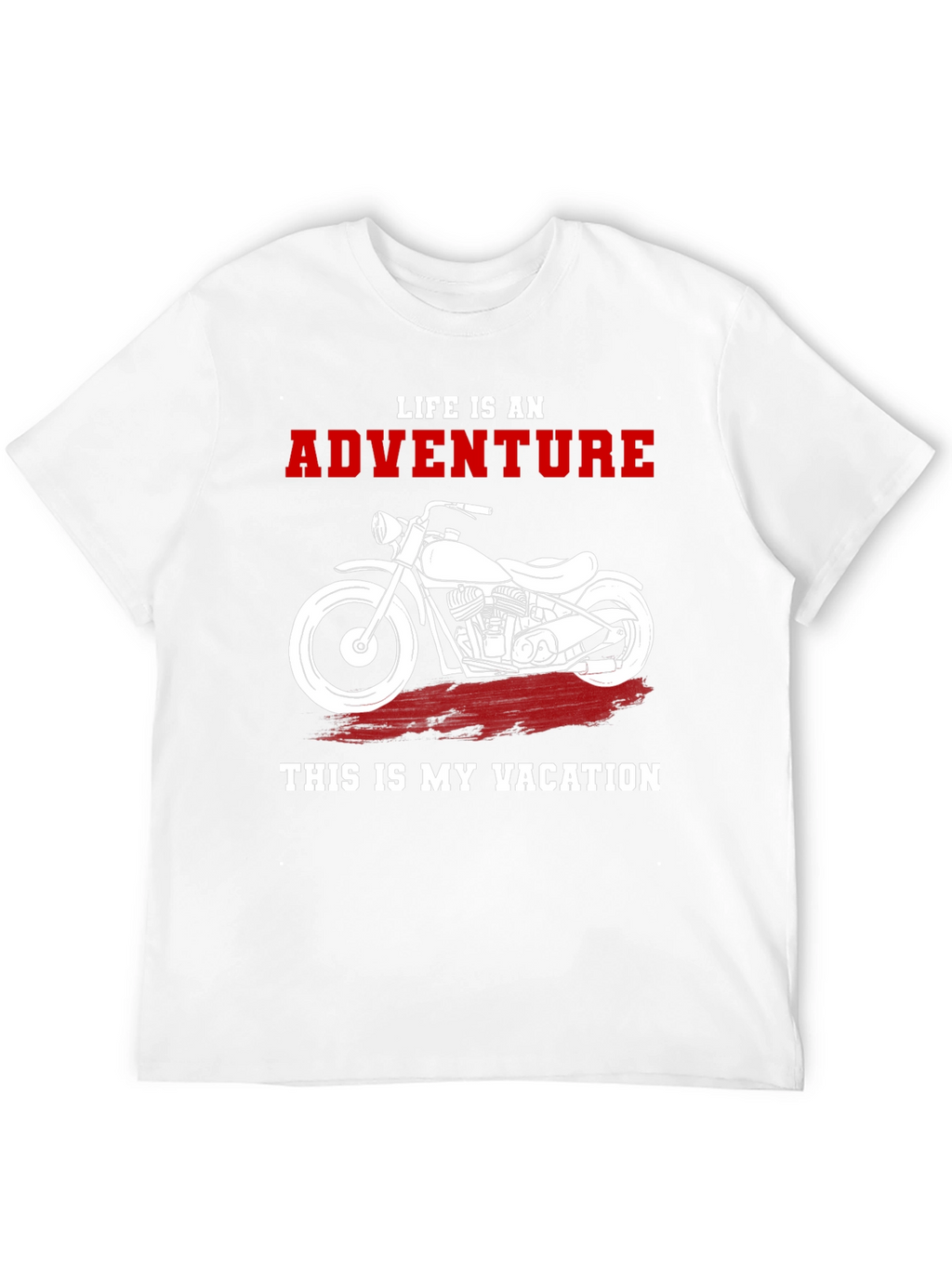 Adventure Motorcycle Vacation T-Shirt