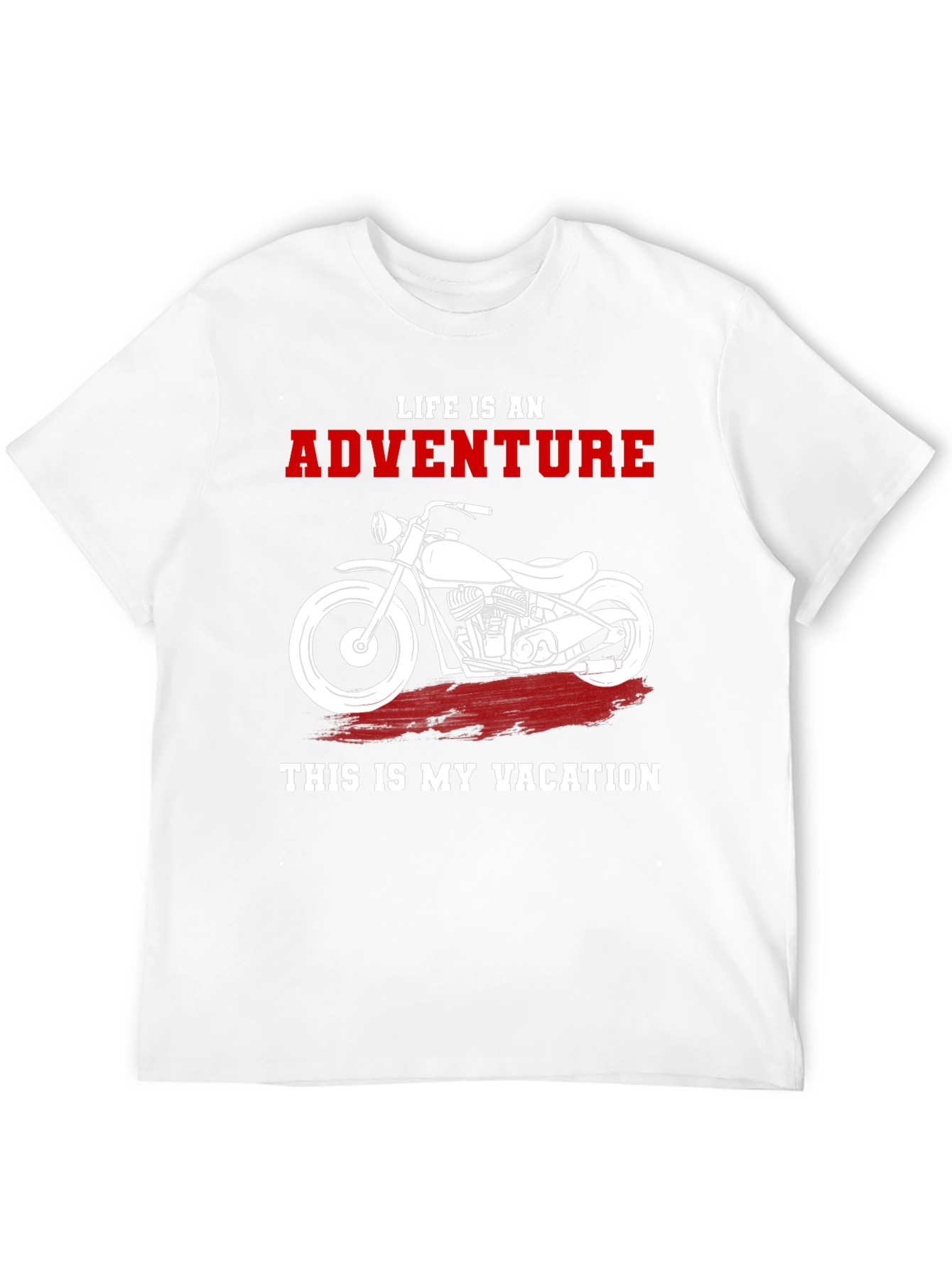 Adventure Motorcycle Vacation T-Shirt
