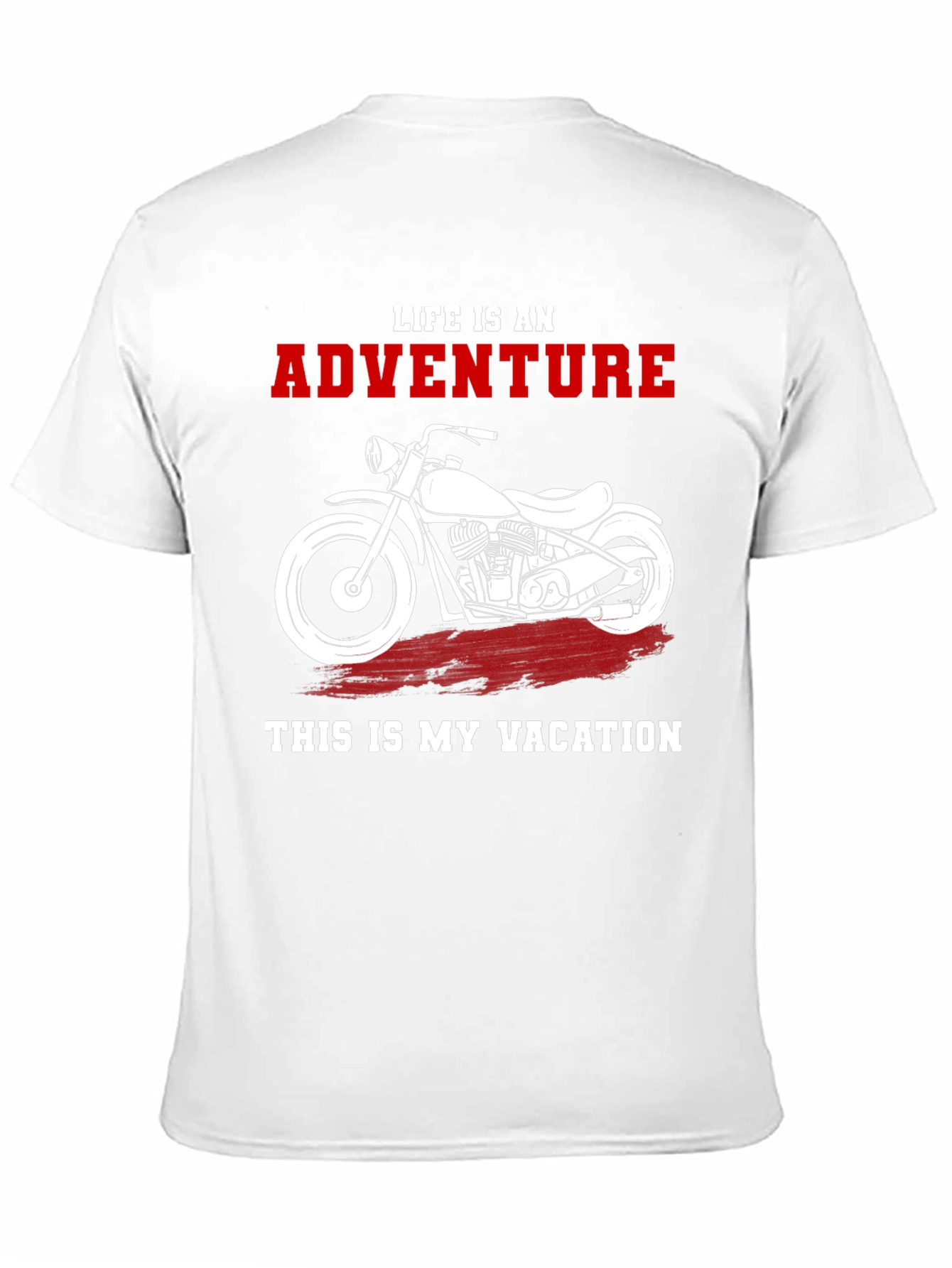 Adventure Motorcycle Vacation T-Shirt