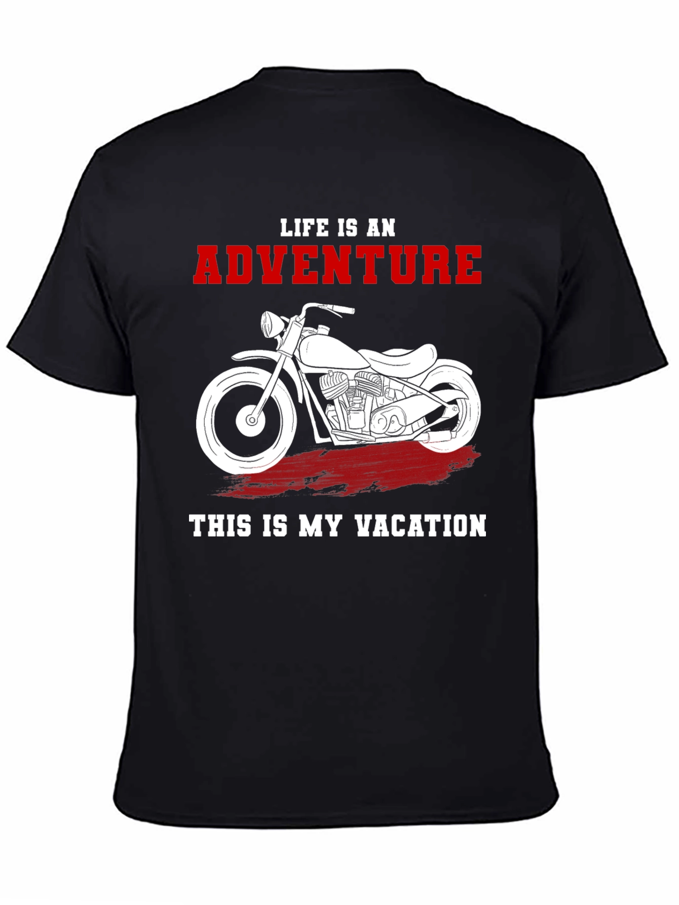 Adventure Motorcycle Vacation T-Shirt