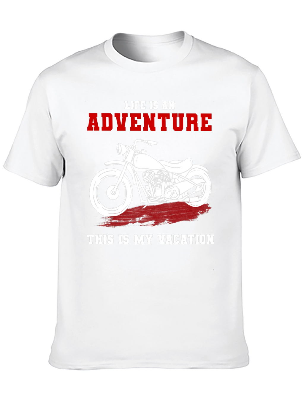 Adventure Motorcycle Vacation T-Shirt