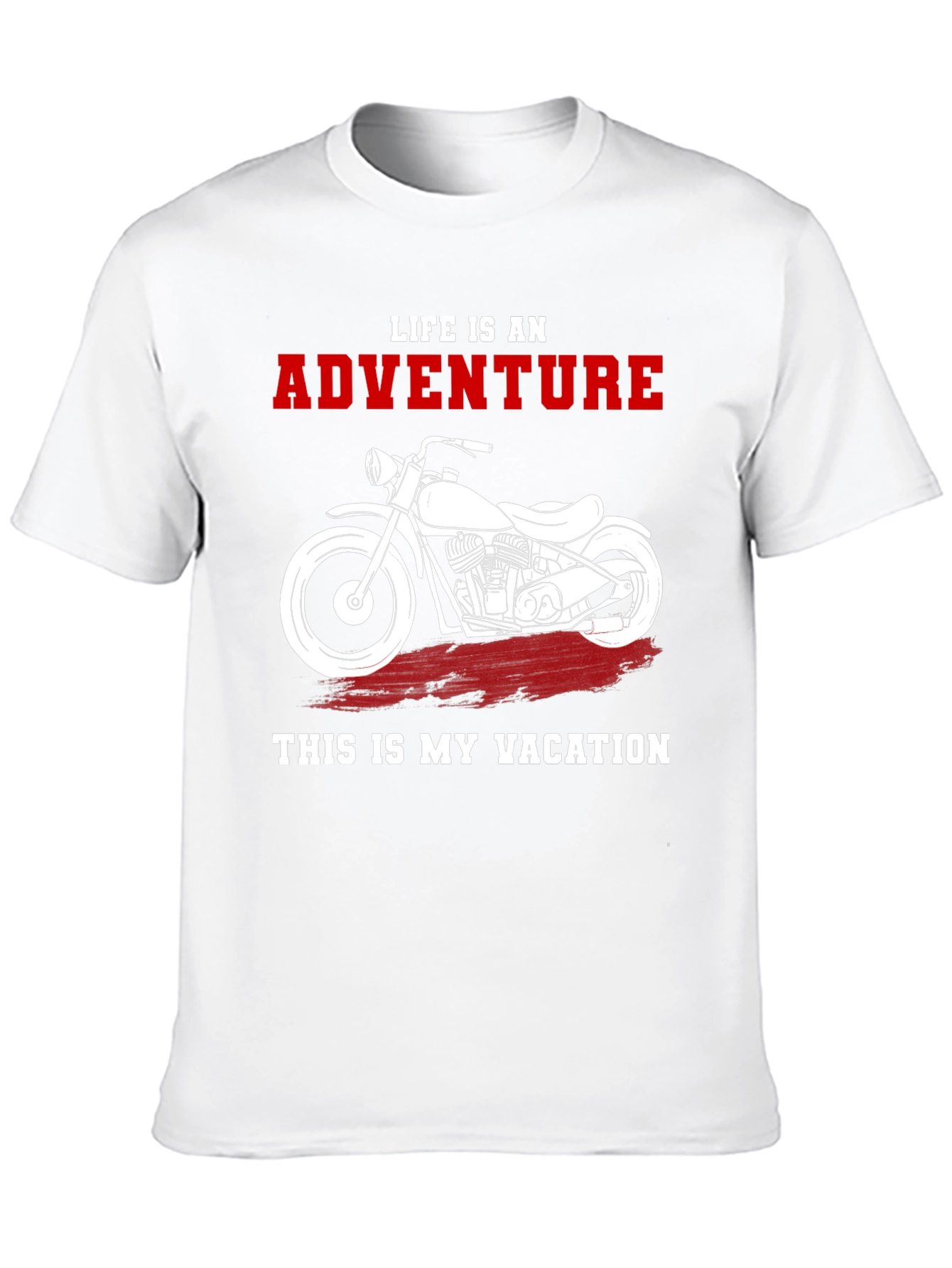 Adventure Motorcycle Vacation T-Shirt