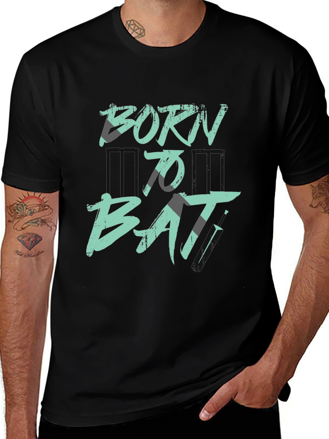 Born to Bait Graphic Tee - Black T-Shirt