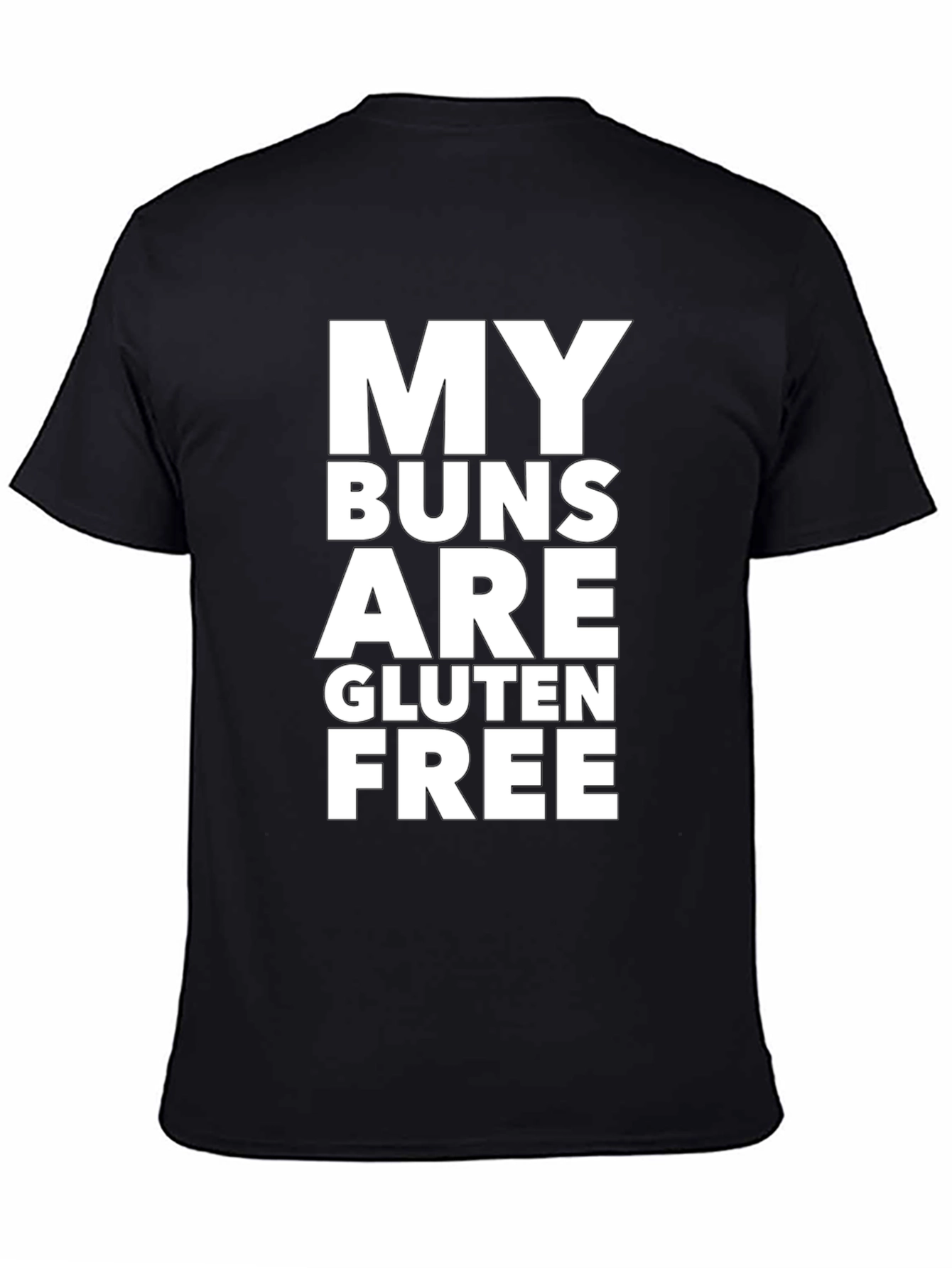 Gluten Free Buns Graphic Tee - Funny T-Shirt