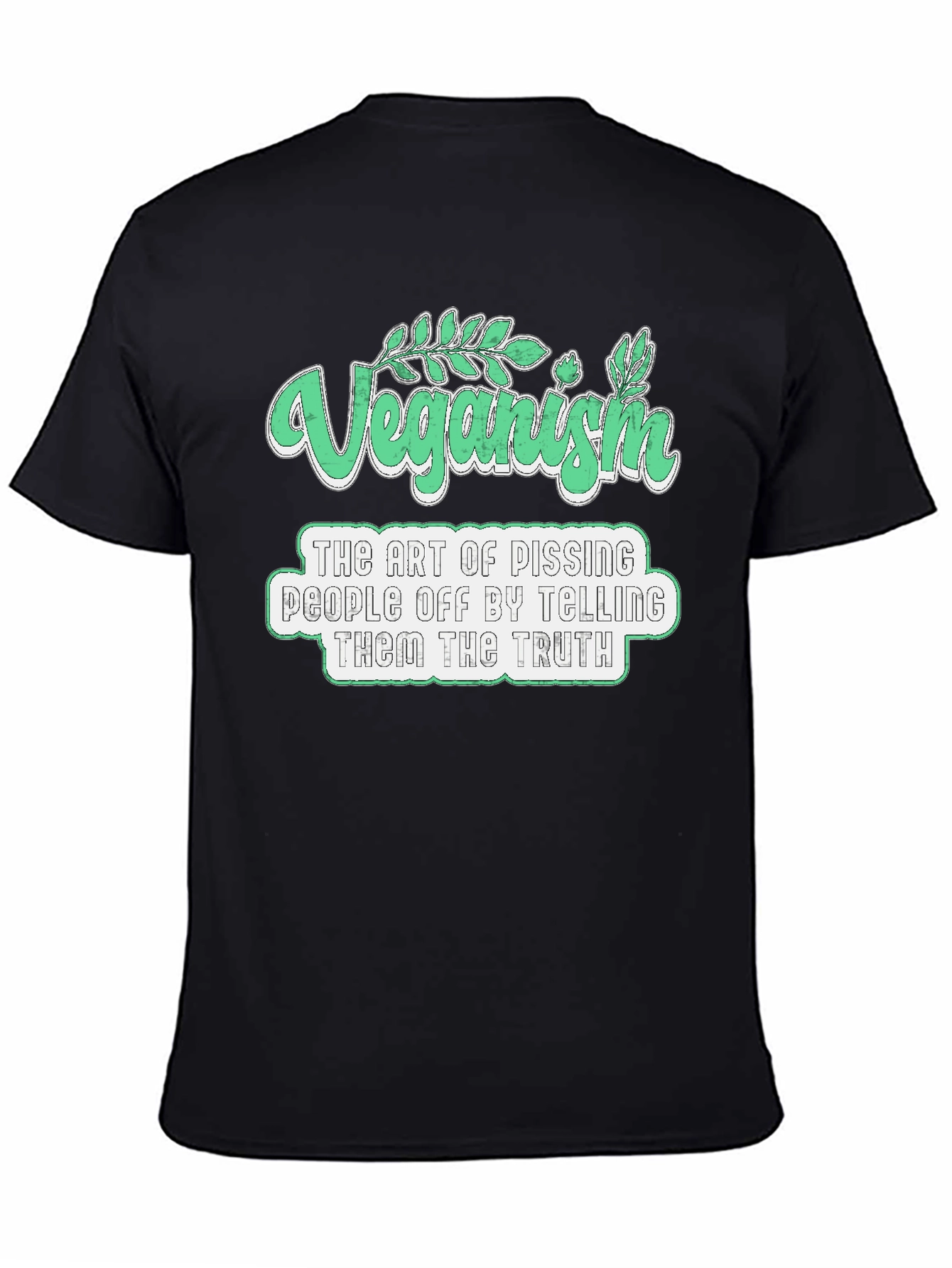 Veganism Art T-Shirt - Pissing People Off