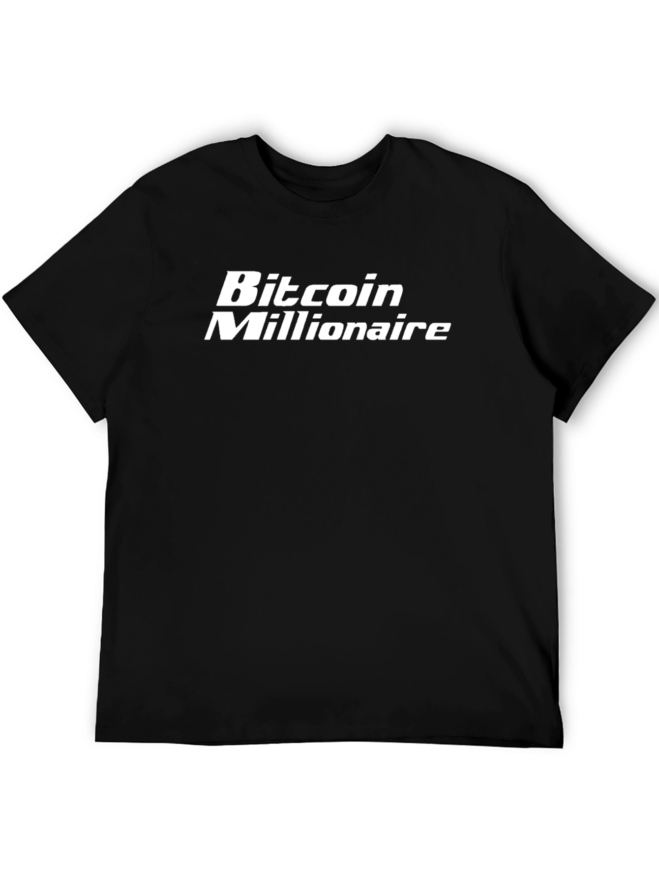 Bitcoin Millionaire Black T-Shirt