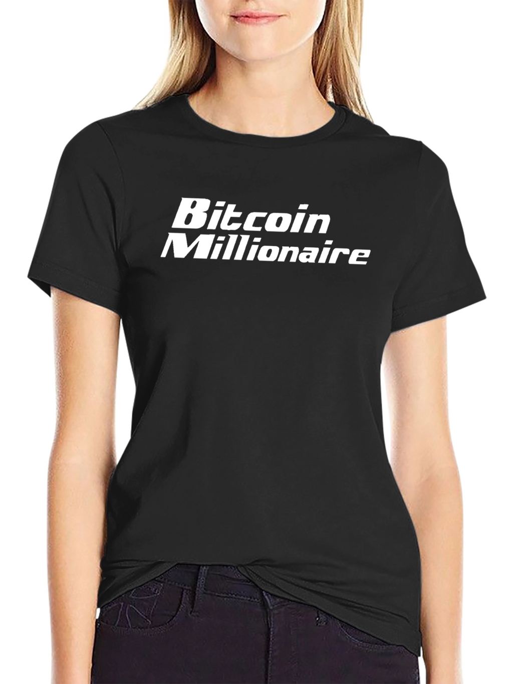 Bitcoin Millionaire Black T-Shirt