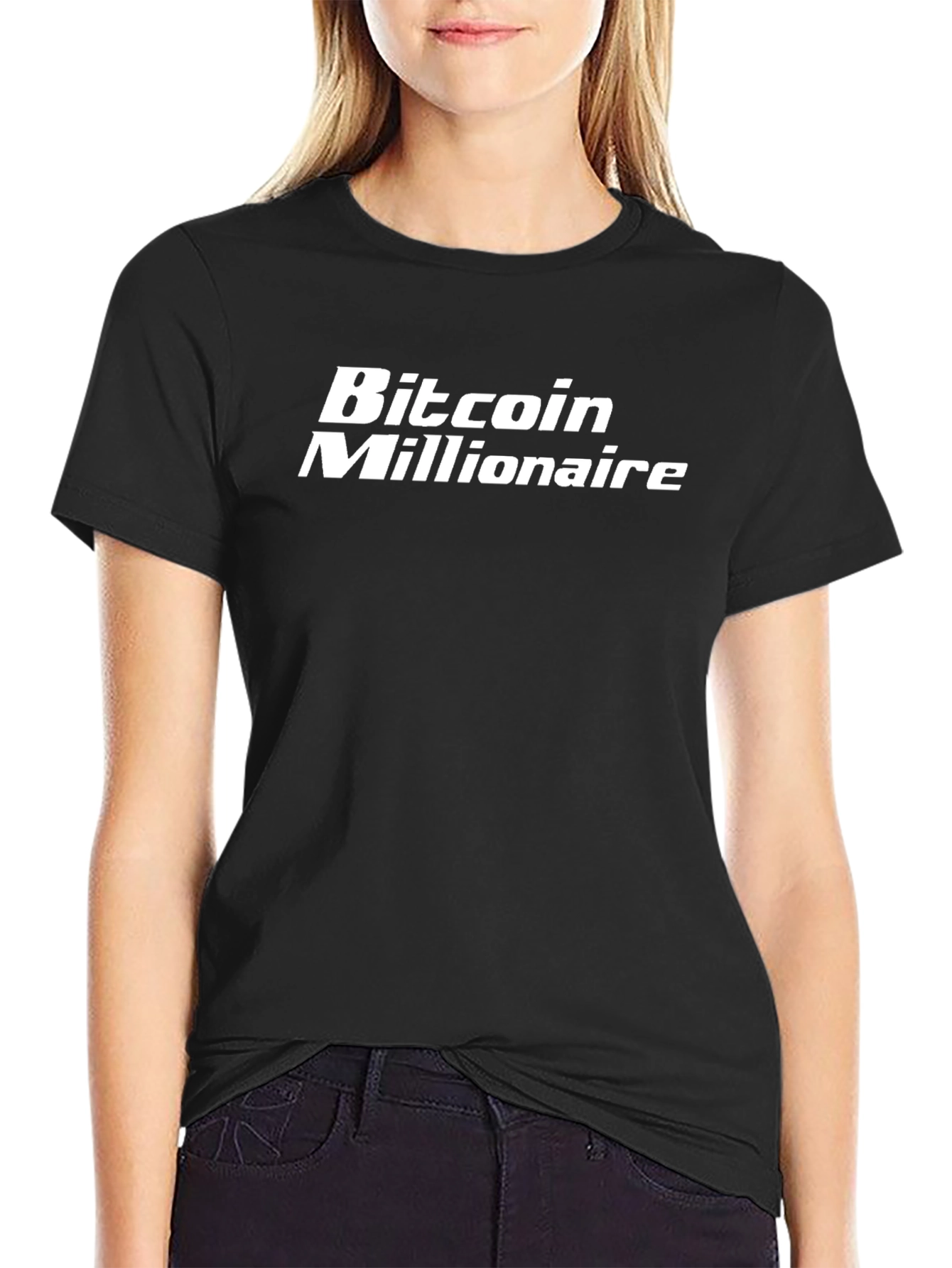 Bitcoin Millionaire Black T-Shirt