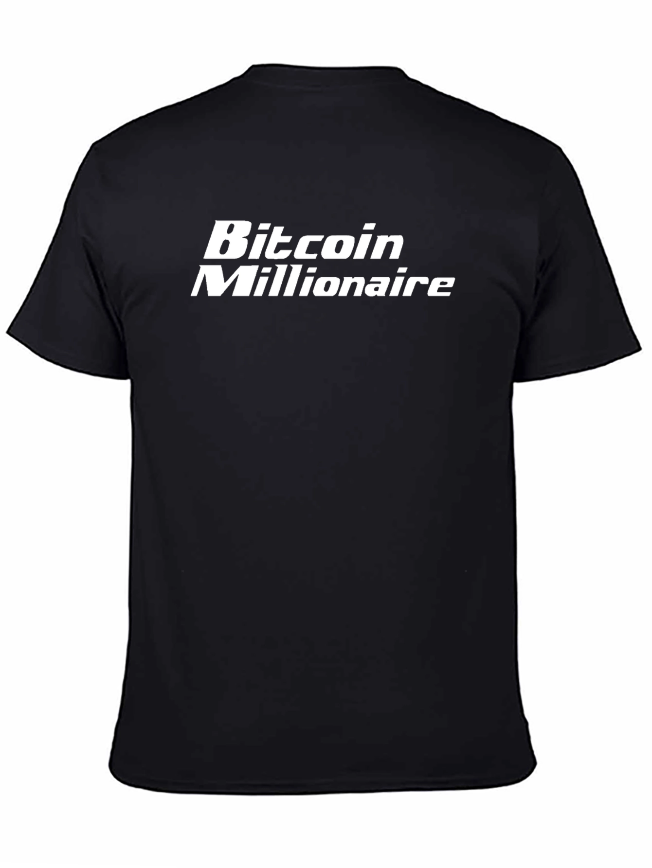 Bitcoin Millionaire Black T-Shirt