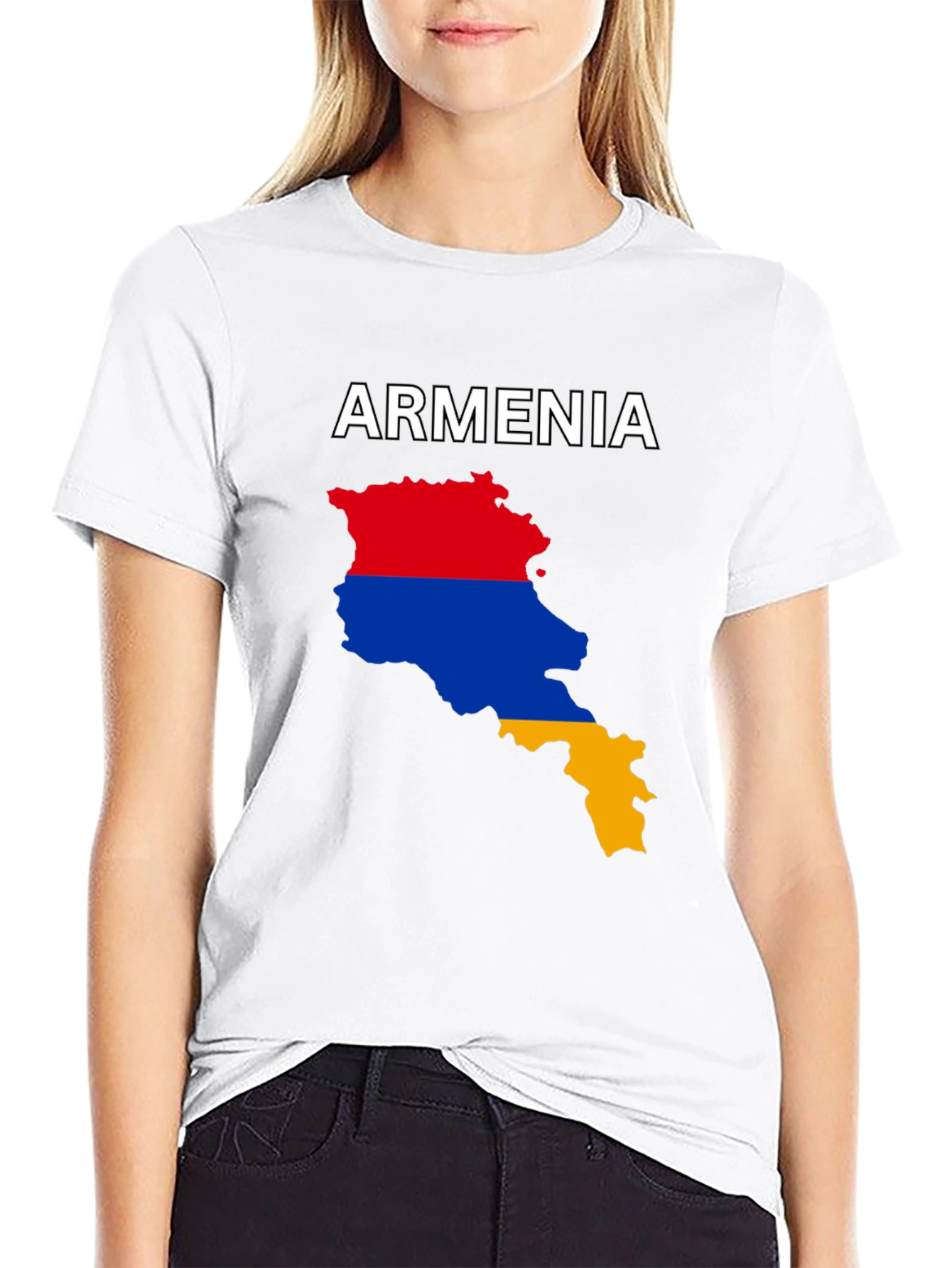 Armenia Flag Map T-Shirt - Show Your Pride!