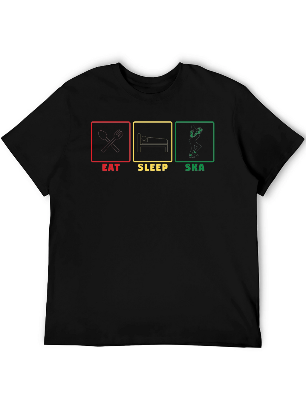 Eat Sleep Ska Graphic T-Shirt