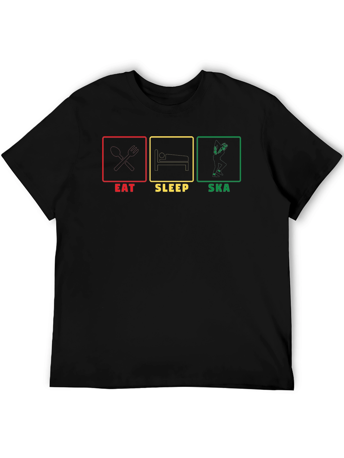 Eat Sleep Ska Graphic T-Shirt