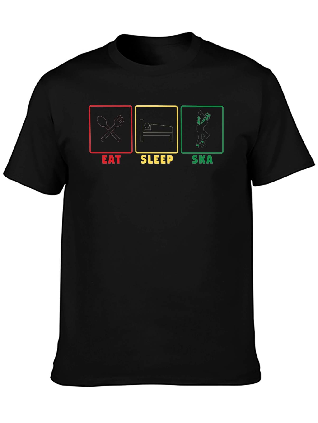 Eat Sleep Ska Graphic T-Shirt