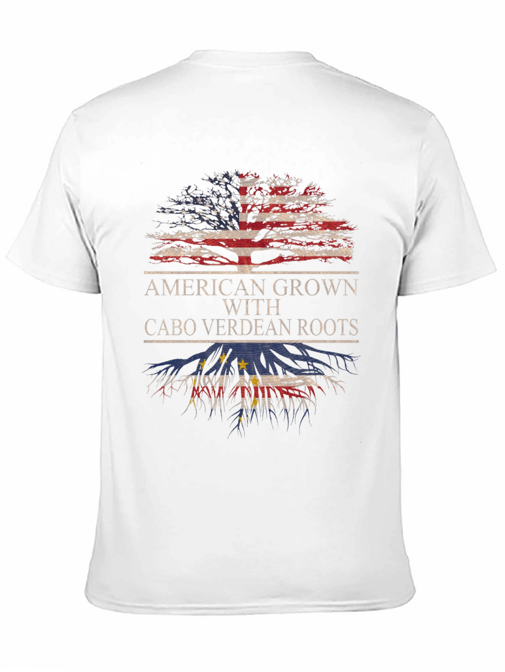 American Grown with Cabo Verdean Roots T-Shirt