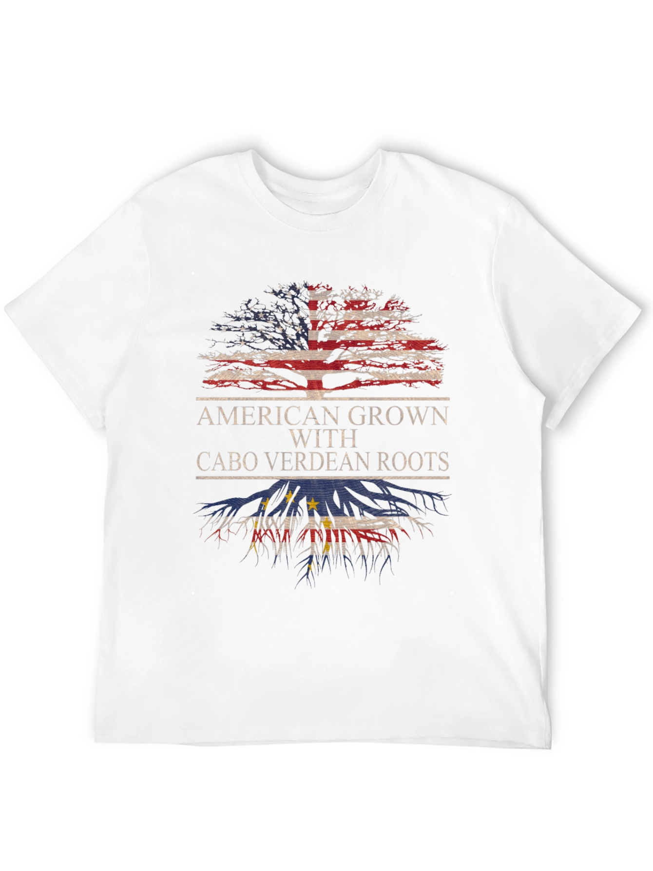 American Grown with Cabo Verdean Roots T-Shirt