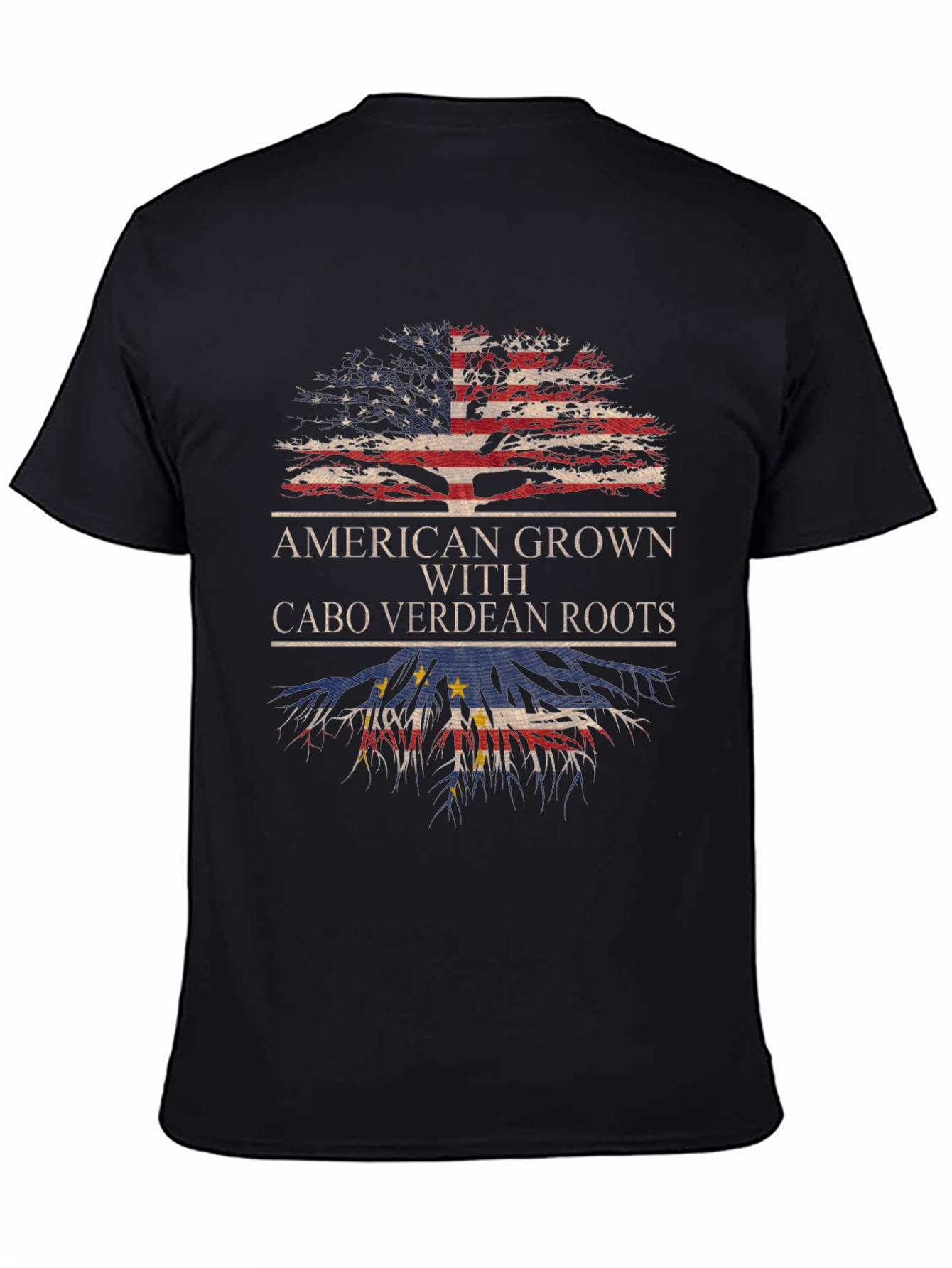 American Grown with Cabo Verdean Roots T-Shirt