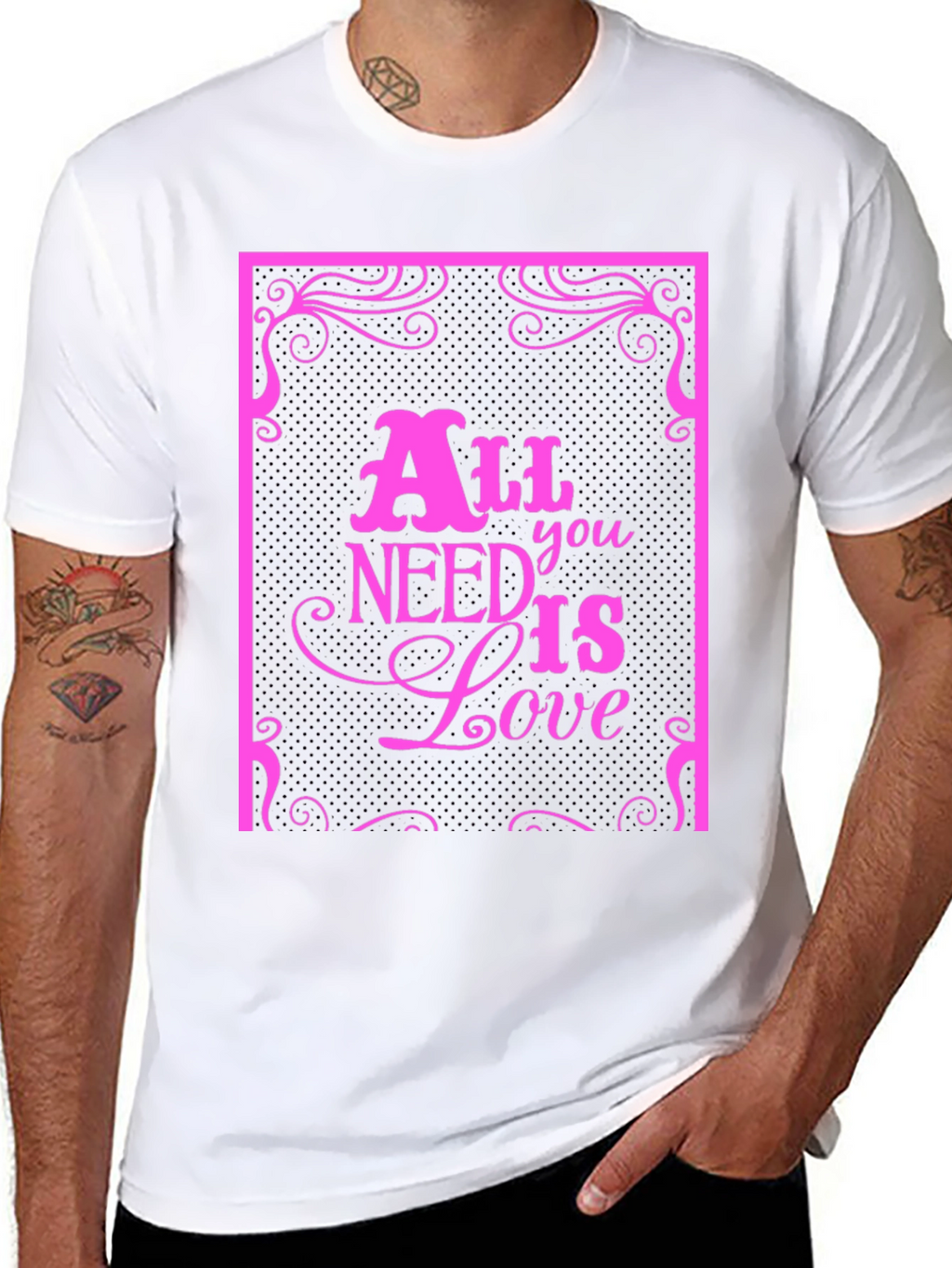 All You Need Is Love Graphic Tee