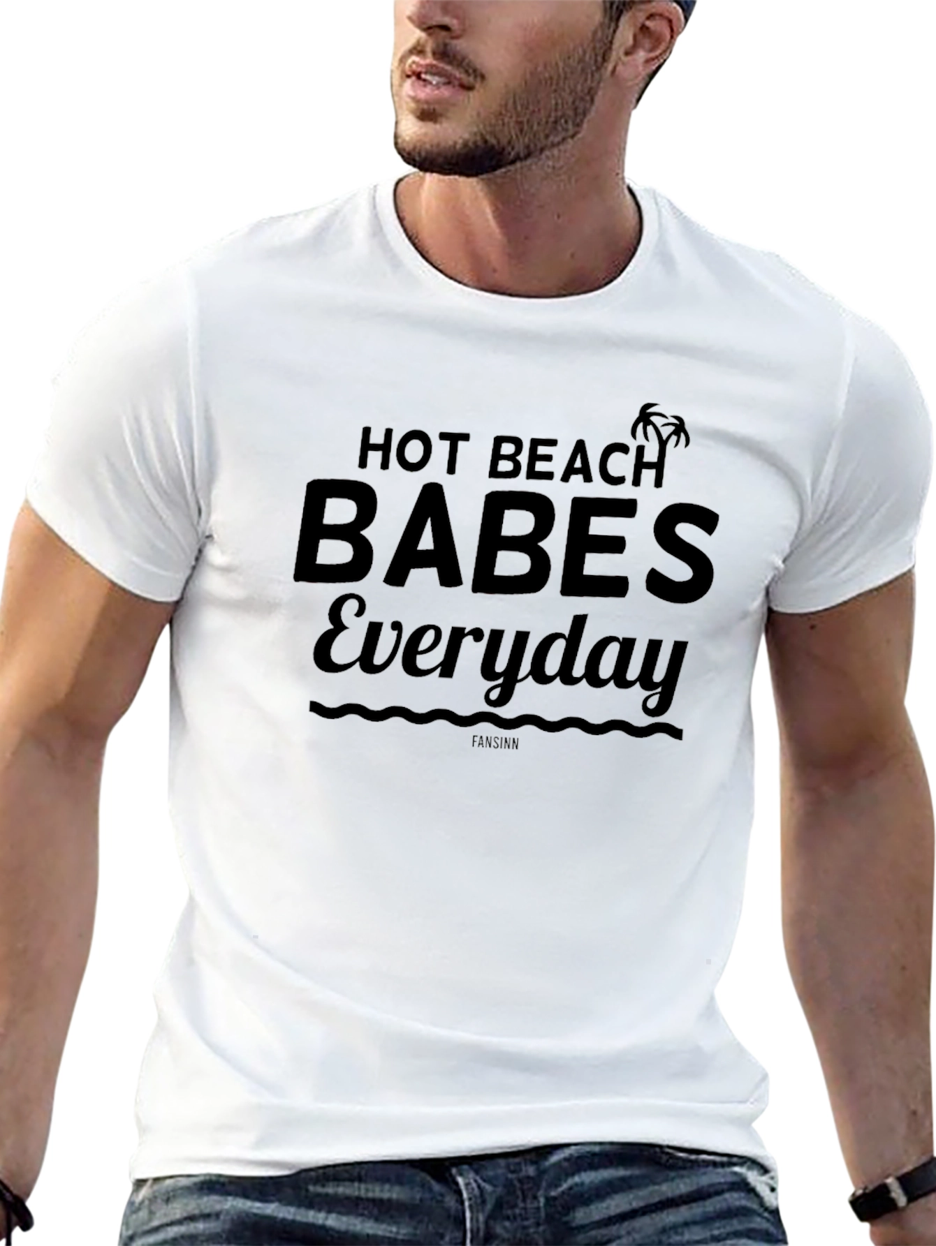Hot Beach Babes Everyday Graphic Tee